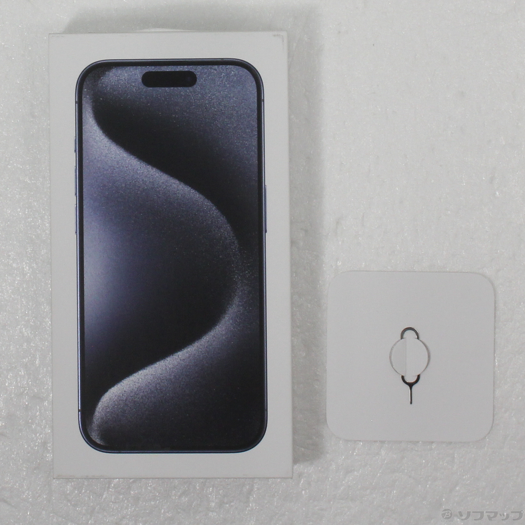 中古】iPhone15 Pro 256GB ブルーチタニウム MTUG3J／A SIM