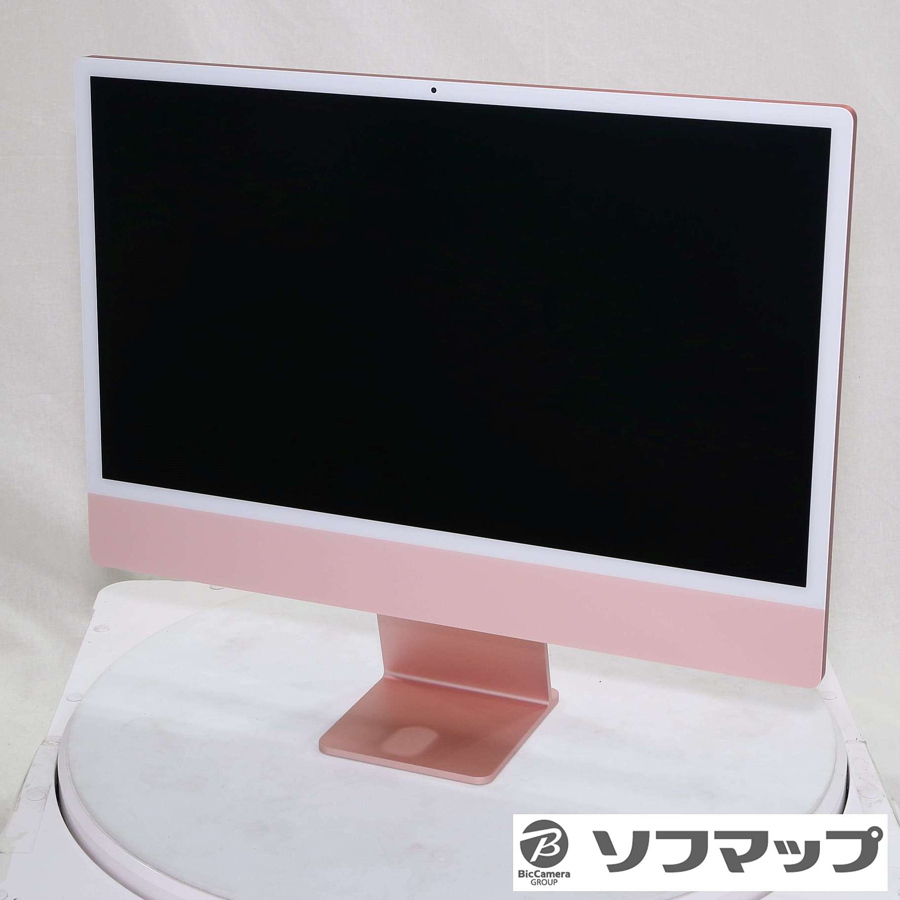 〔中古品〕 iMac 24-inch Mid 2021 MGPN3J／A Apple M1 8コアCPU_8コアGPU 18GB eMMC512GB  ピンク 〔13.6 Ventura〕