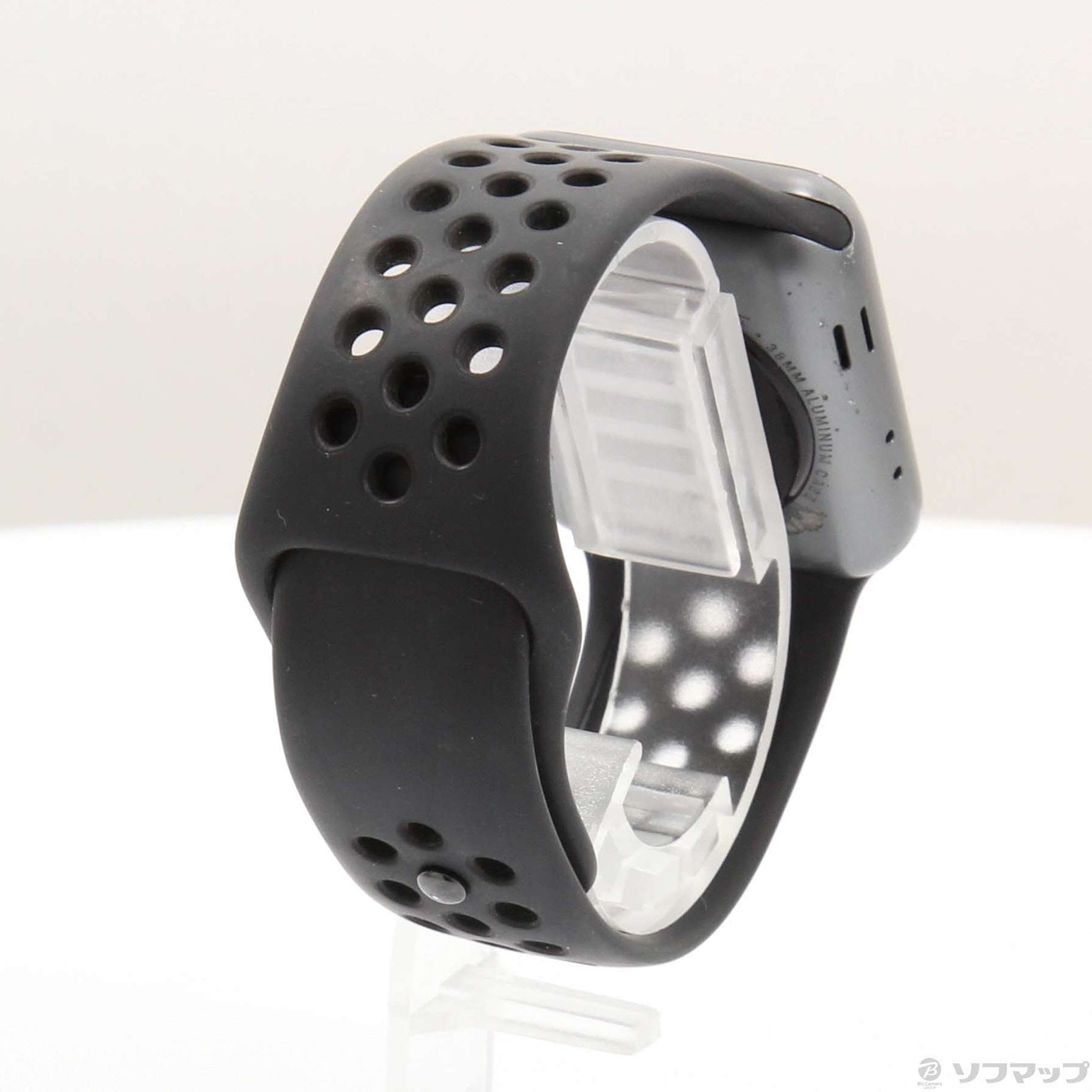 中古】Apple Watch Series 3 Nike+ GPS 38mm スペースグレイアルミニウムケース  アンスラサイト／ブラックNikeスポーツバンド [2133053597550] - リコレ！|ビックカメラグループ ソフマップの中古通販サイト