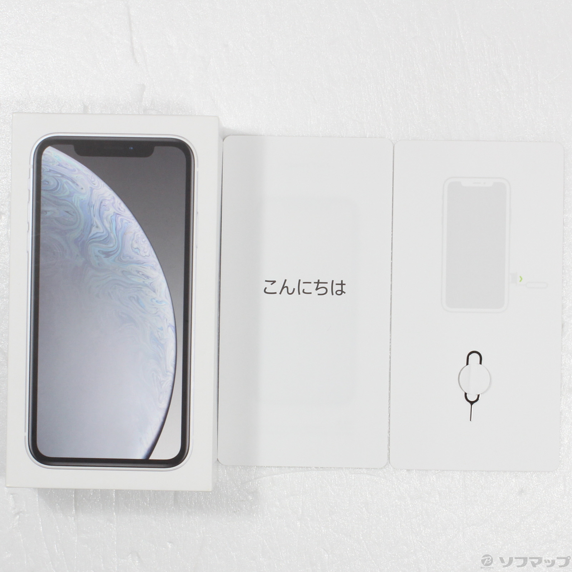 中古】iPhoneXR 256GB ホワイト MT0W2J／A SIMフリー [2133053600113 
