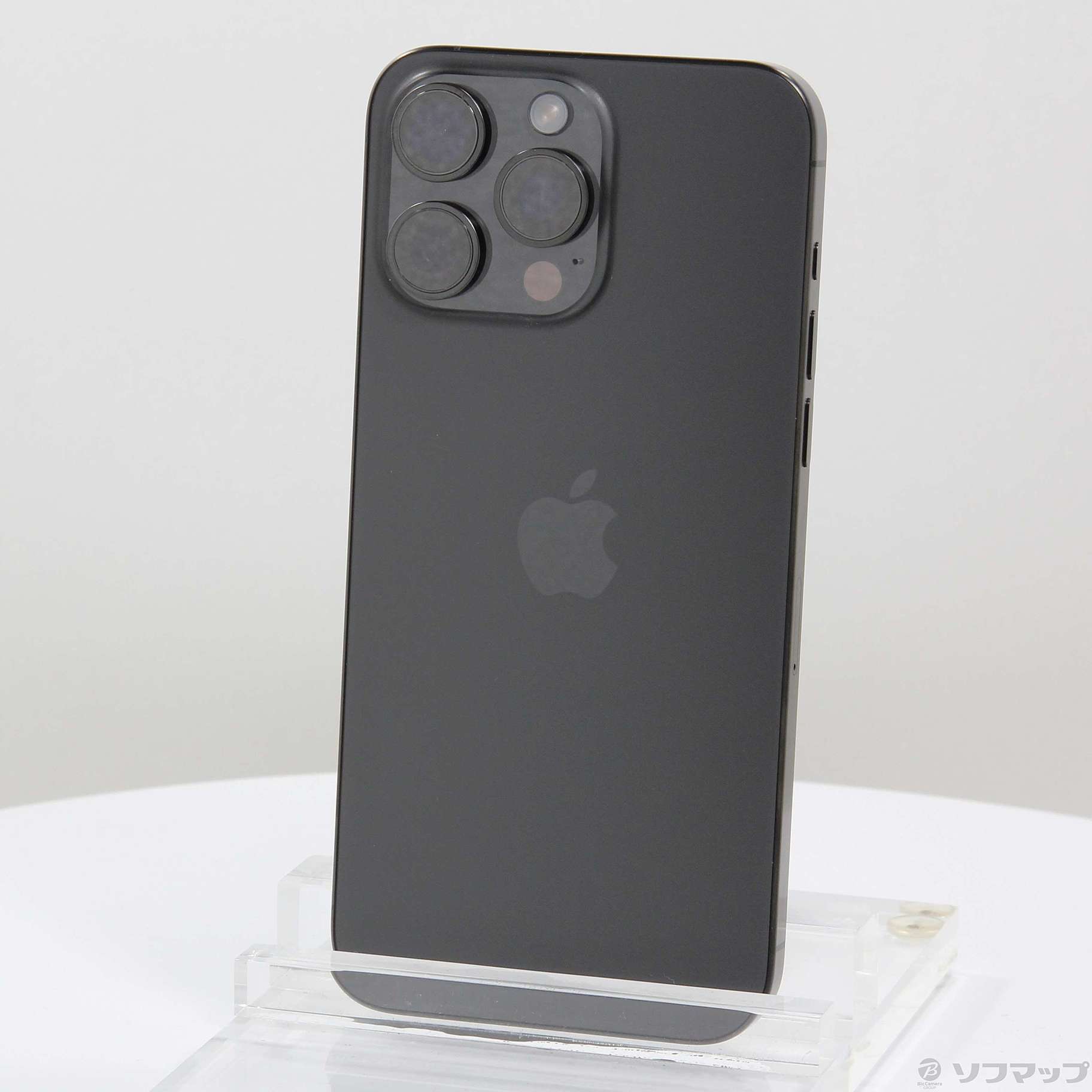 中古】iPhone15 Pro Max 256GB ブラックチタニウム MU6P3J／A SIM