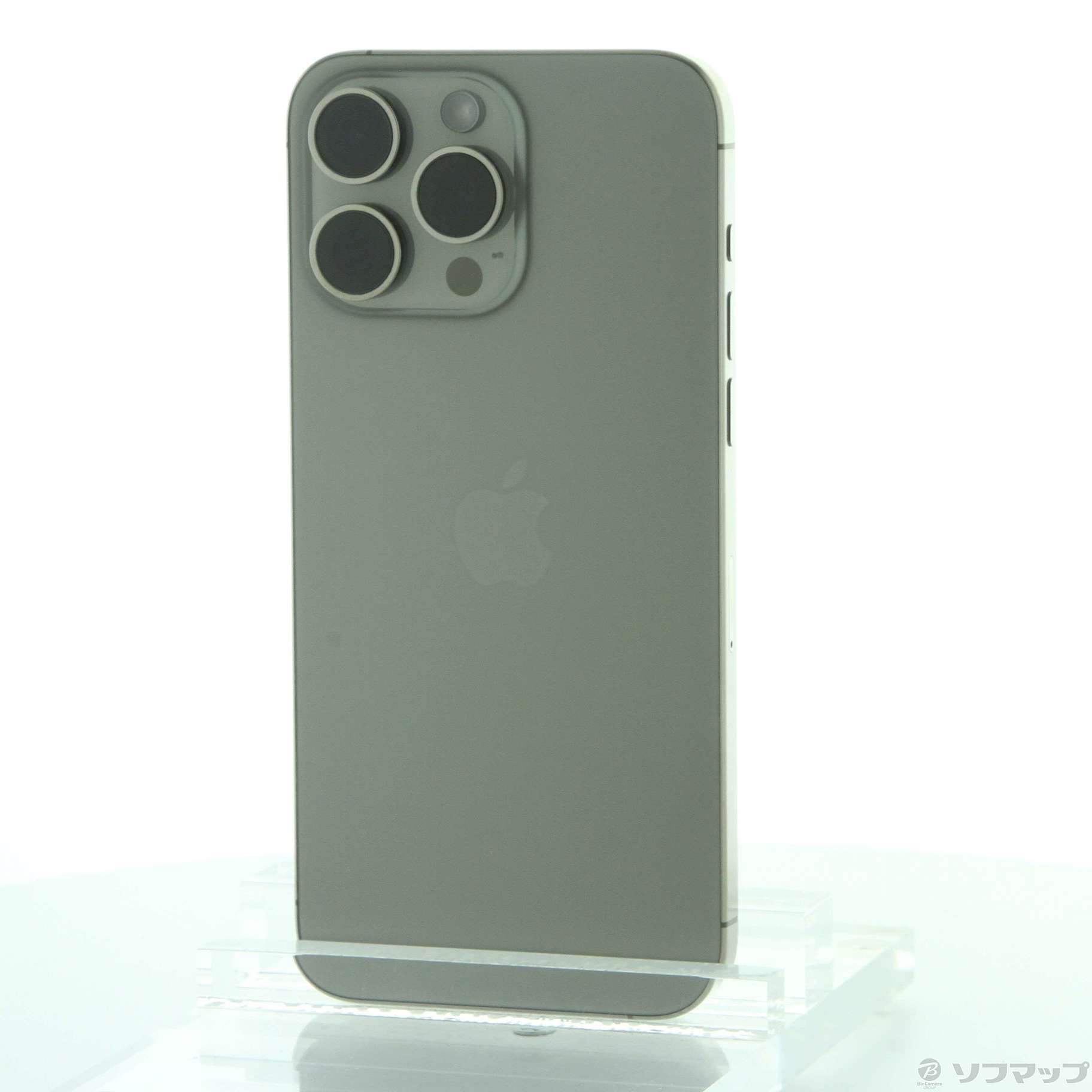 中古】iPhone15 Pro Max 256GB ナチュラルチタニウム MU6R3J／A SIM 
