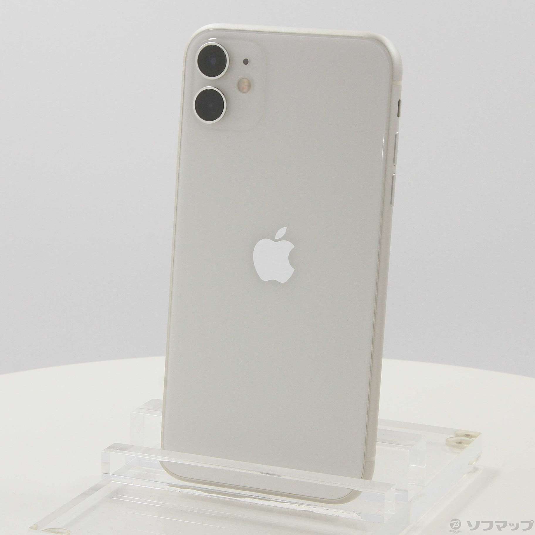中古】iPhone11 64GB ホワイト MWLU2J／A SIMフリー [2133053609055 