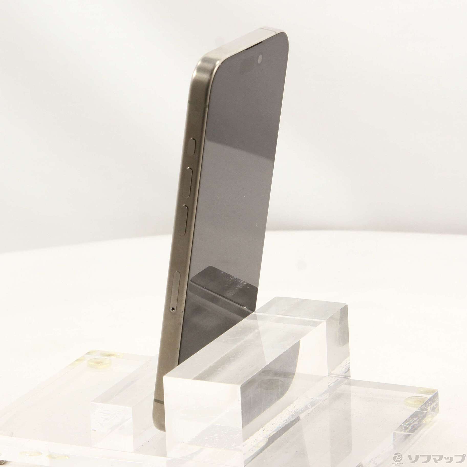 中古】iPhone15 Pro 128GB ナチュラルチタニウム MTU93J／A SIMフリー 