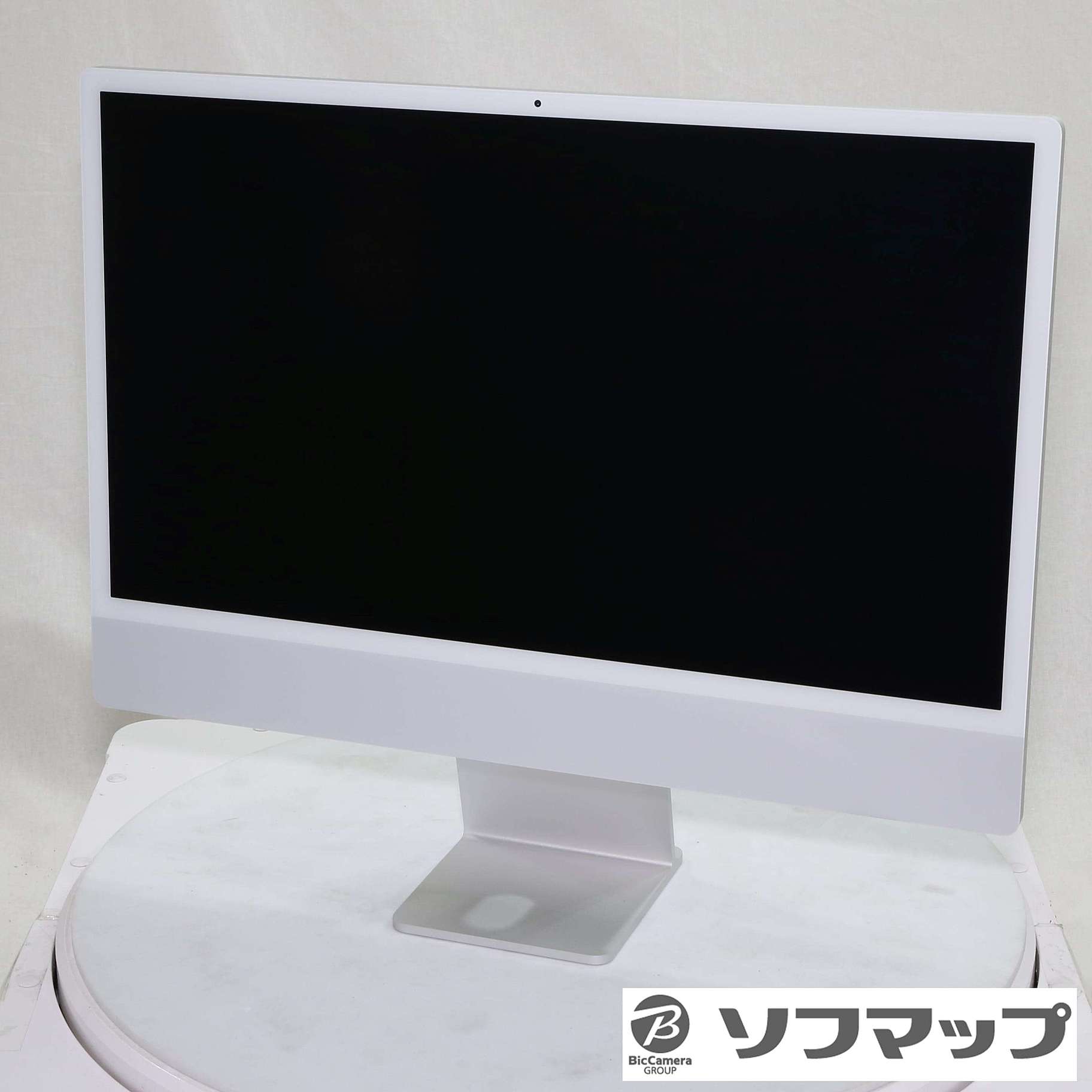 iMac 24-inch Mid 2021 MGPC3J／A Apple M1 8コアCPU_8コアGPU 8GB SSD256GB シルバー  〔13.6 Ventura〕