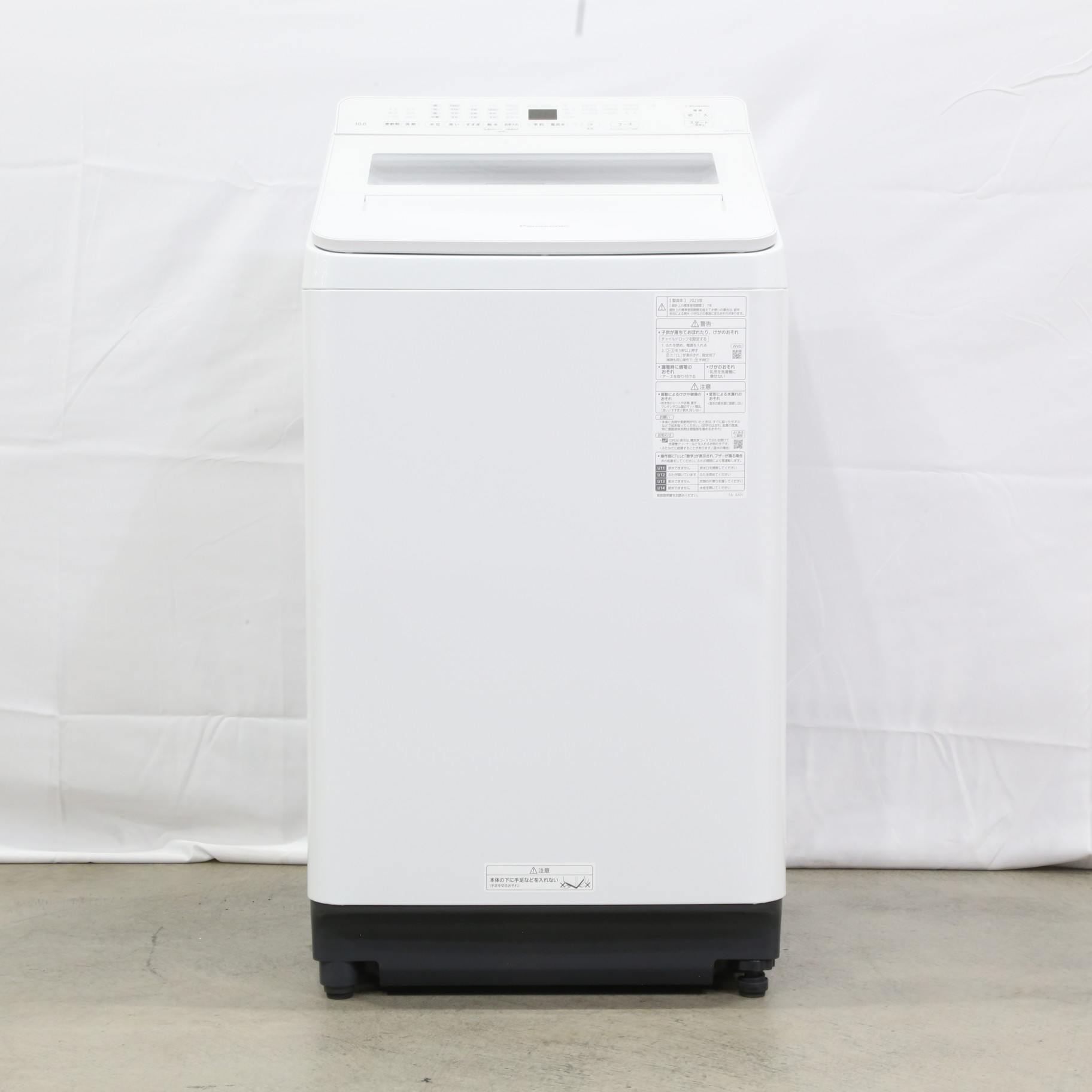 【中古】〔展示品〕 全自動洗濯機 FAシリーズ ホワイト NA-FA10K2