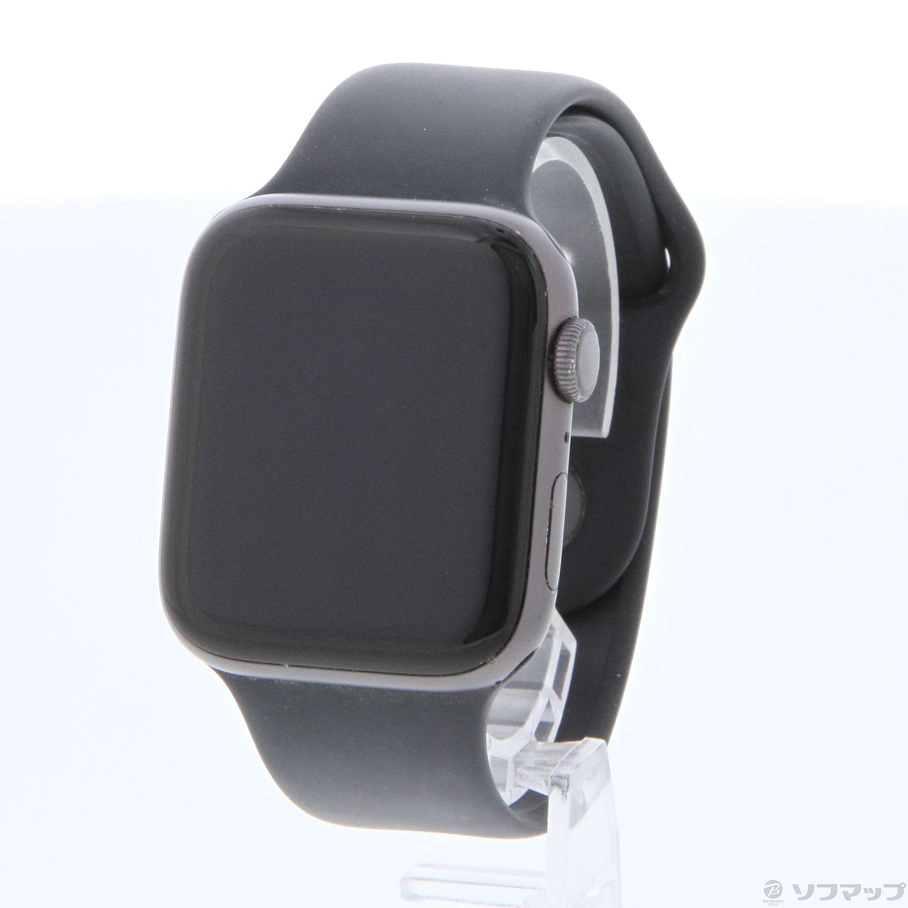 Apple Watch Series 6 GPS 44mm スペースグレイアルミニウムケース ブラックスポーツバンド