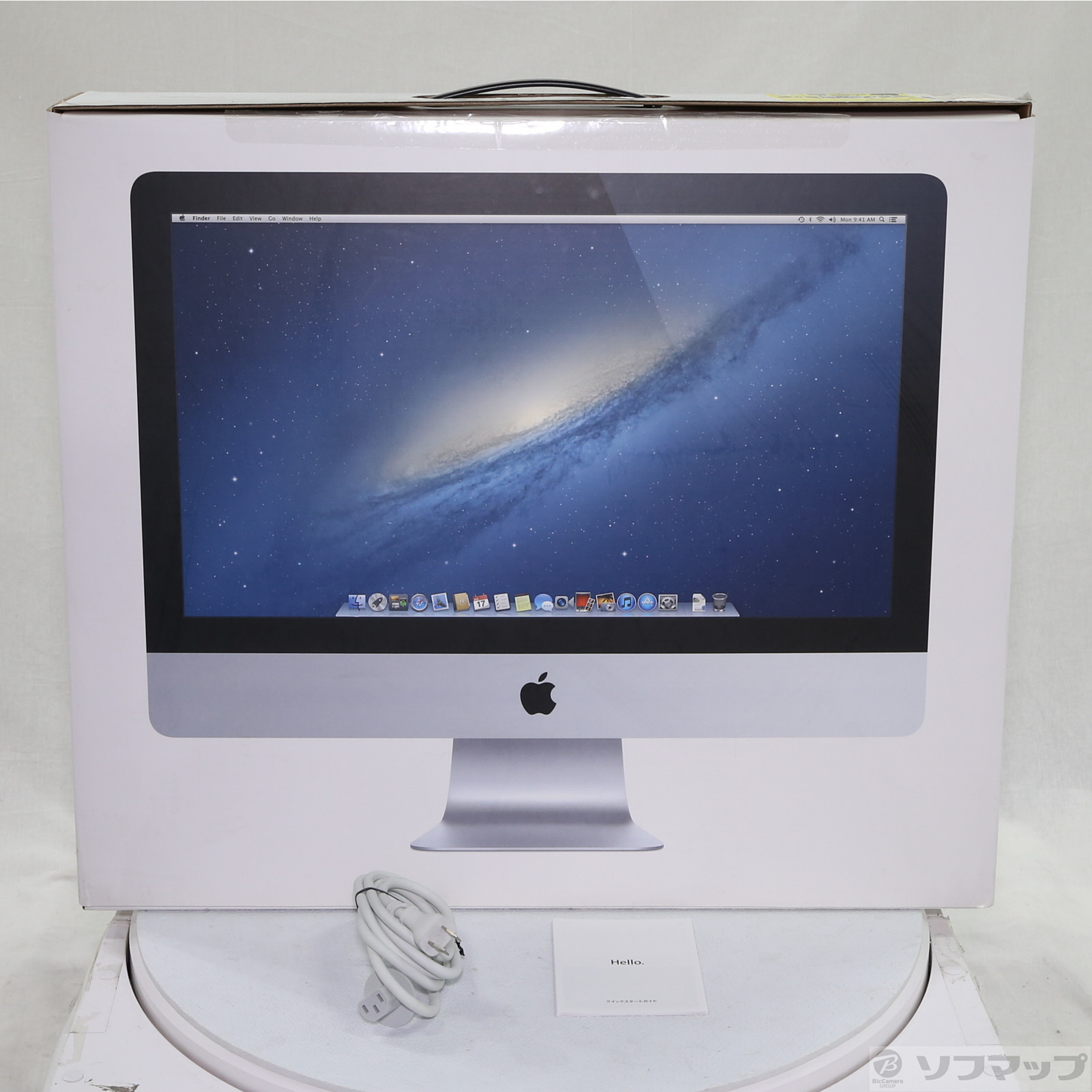 中古】iMac 21.5-inch Late-2012 MD093J／A Core_i5 2.7GHz 8GB HDD1TB