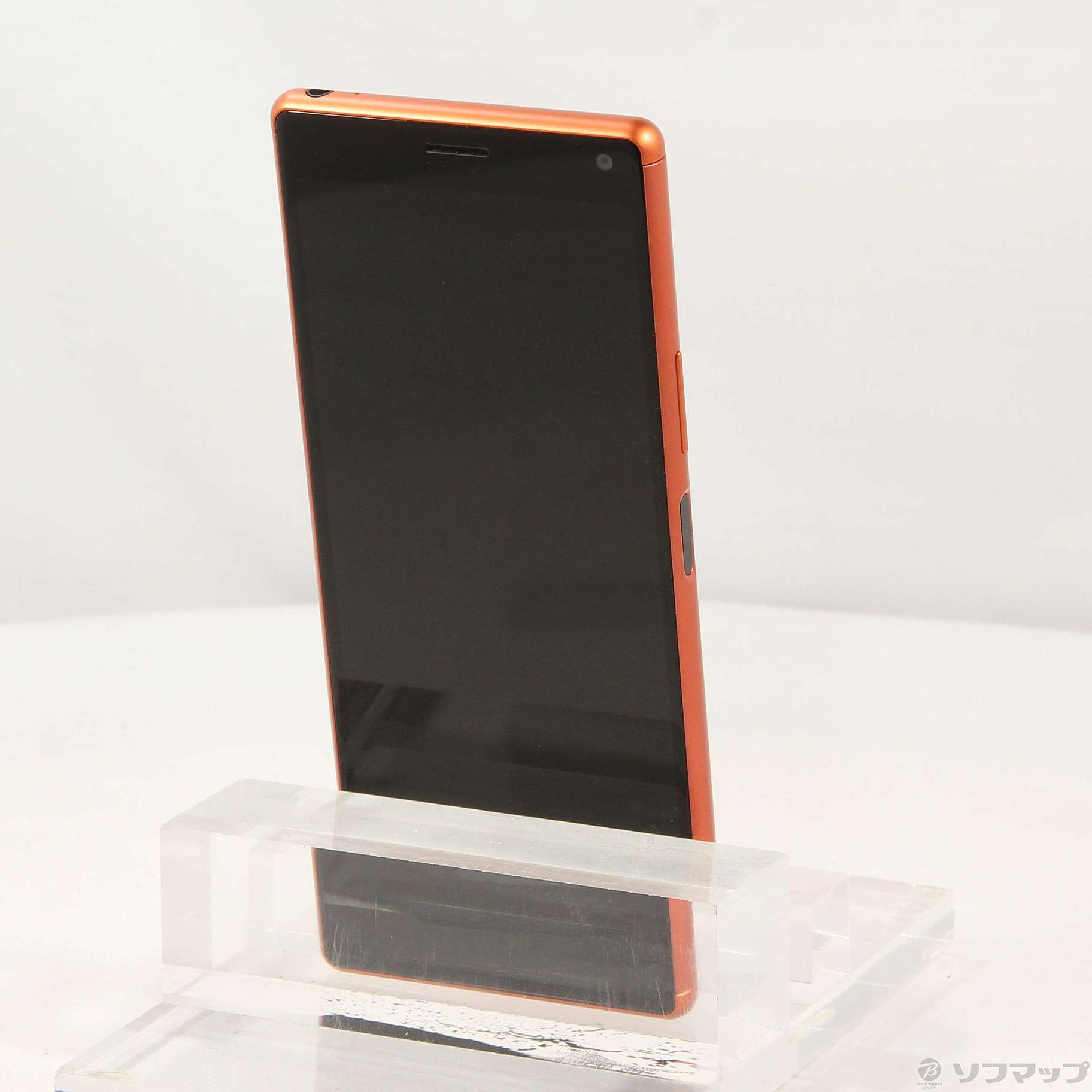 中古】Xperia 8 64GB オレンジ SOV42 auロック解除SIMフリー