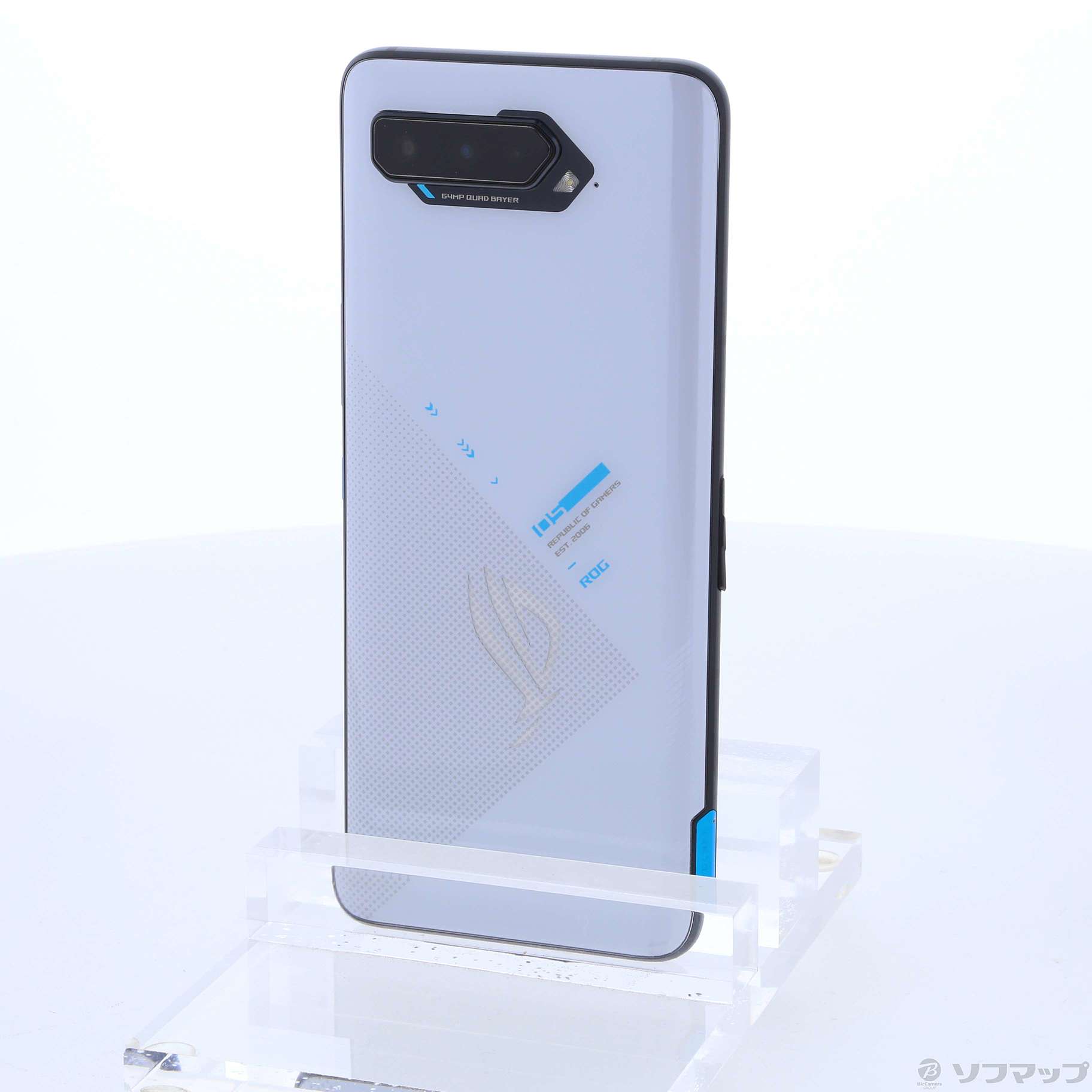 中古】ROG Phone 5 256GB ストームホワイト ZS673KS-WH256R16 SIM 