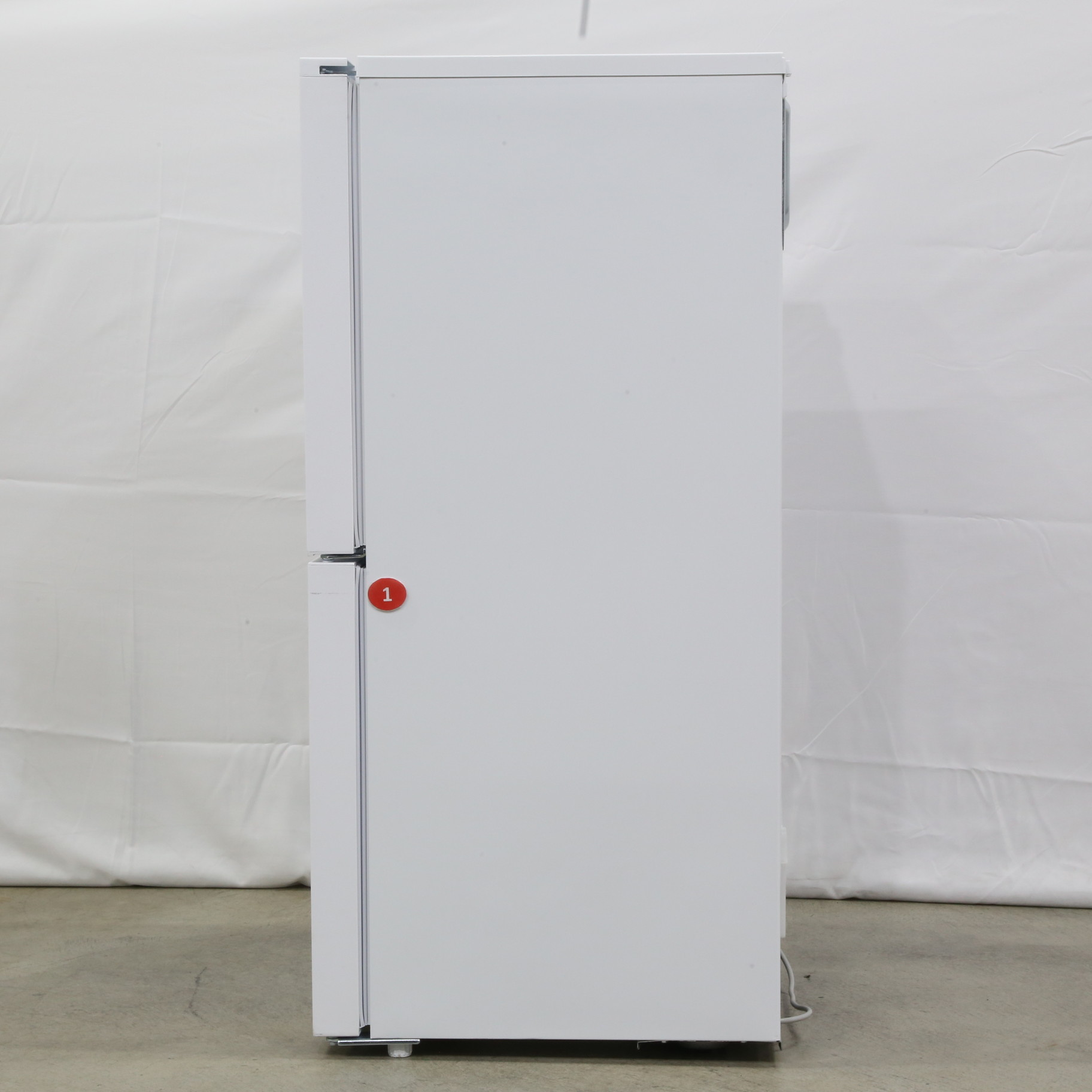 〔展示品〕 ２ドア冷凍冷蔵庫 HRシリーズ ホワイト HR-G912W ［幅49.5cm ／約121L ／2ドア ／右開きタイプ ／2023年］