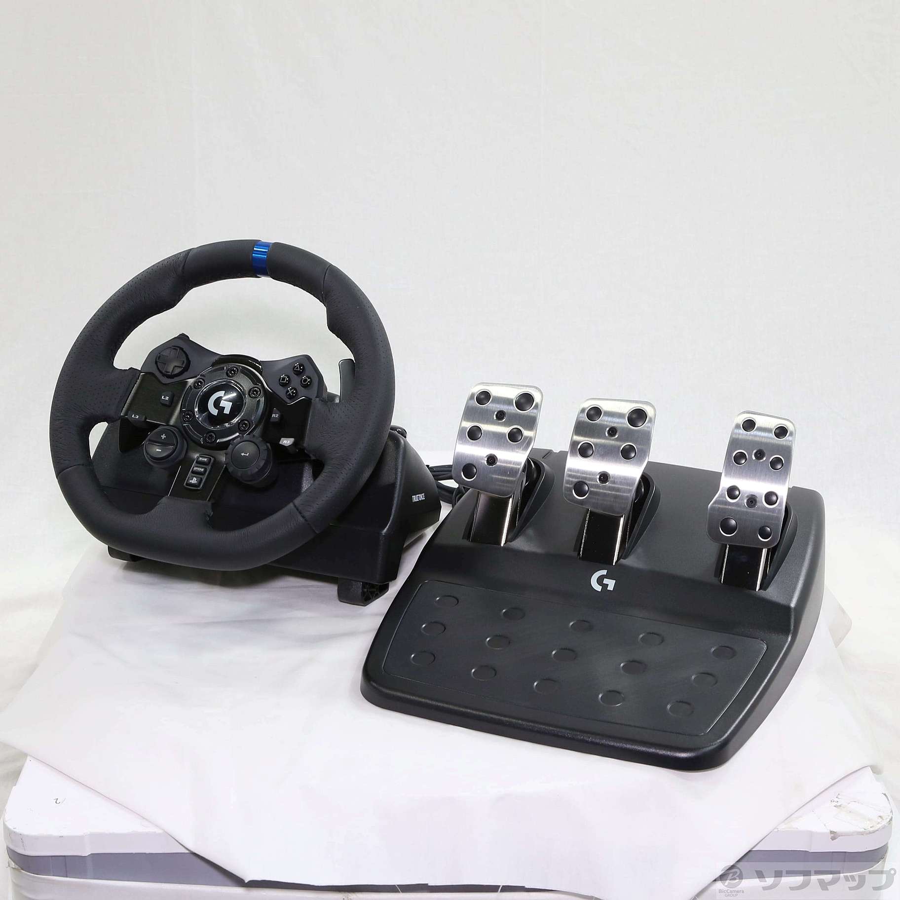 中古】Logicool レーシングハンドルandペダル G923d [2133053643509 