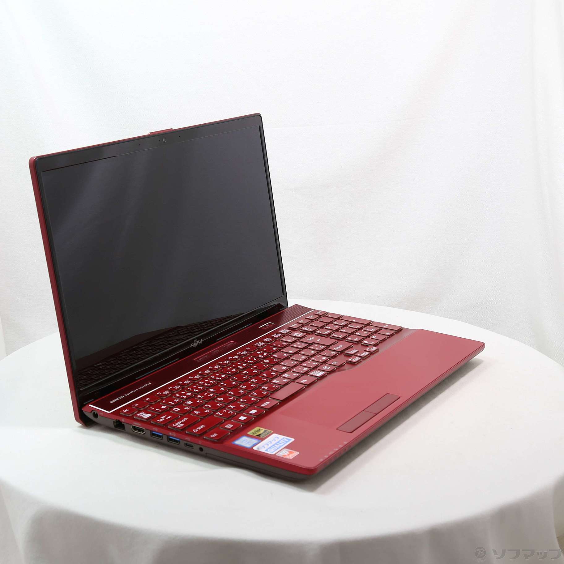 中古】LIFEBOOK AH53／C2 FMVA53C2R ガーネットレッド 〔Windows 10〕 [2133053667130] -  リコレ！|ビックカメラグループ ソフマップの中古通販サイト