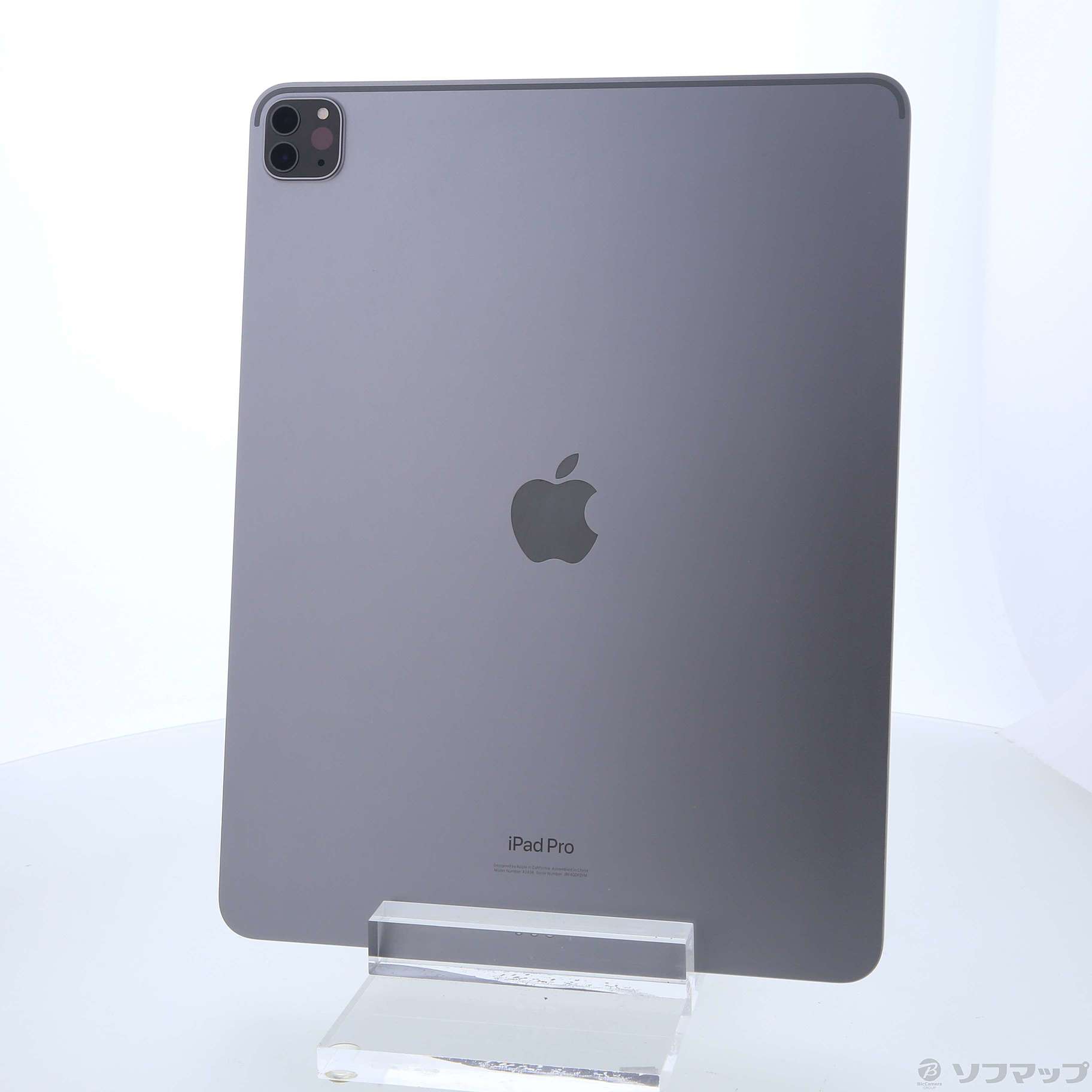中古】iPad Pro 12.9インチ 第6世代 512GB スペースグレイ MNXU3J／A 