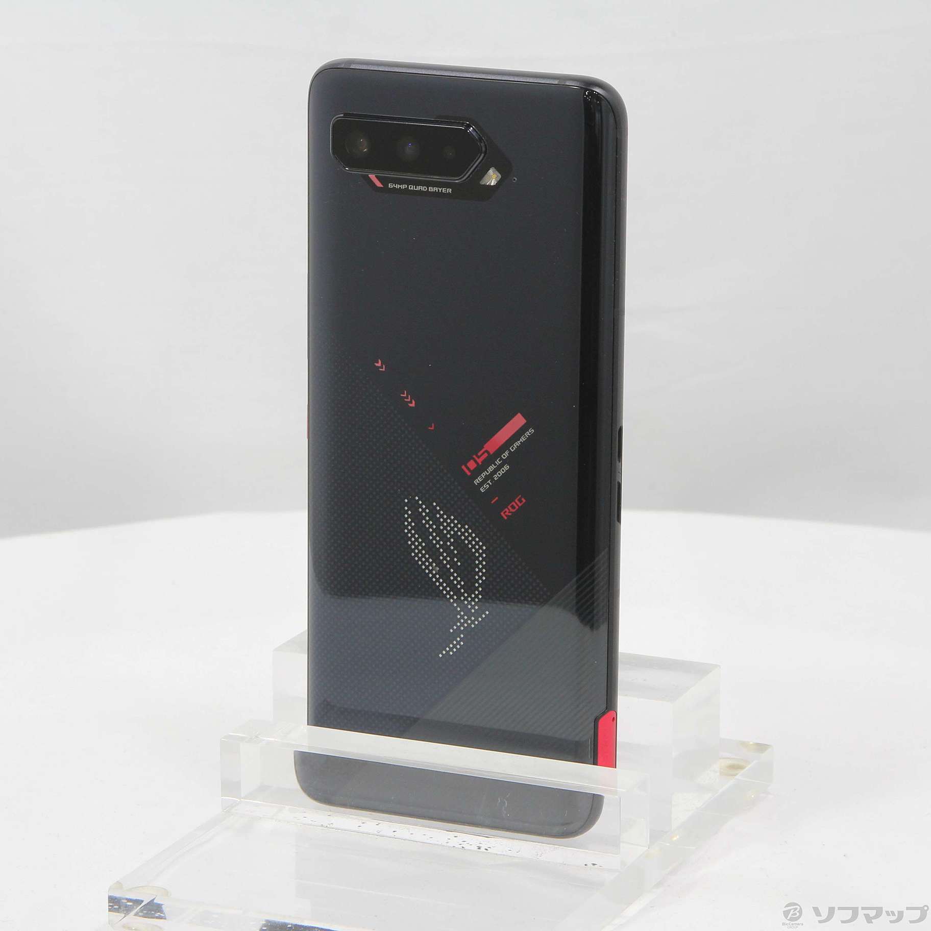 中古】ROG Phone 5s 256GB ファントムブラック ZS676KS-BK256R12 SIM