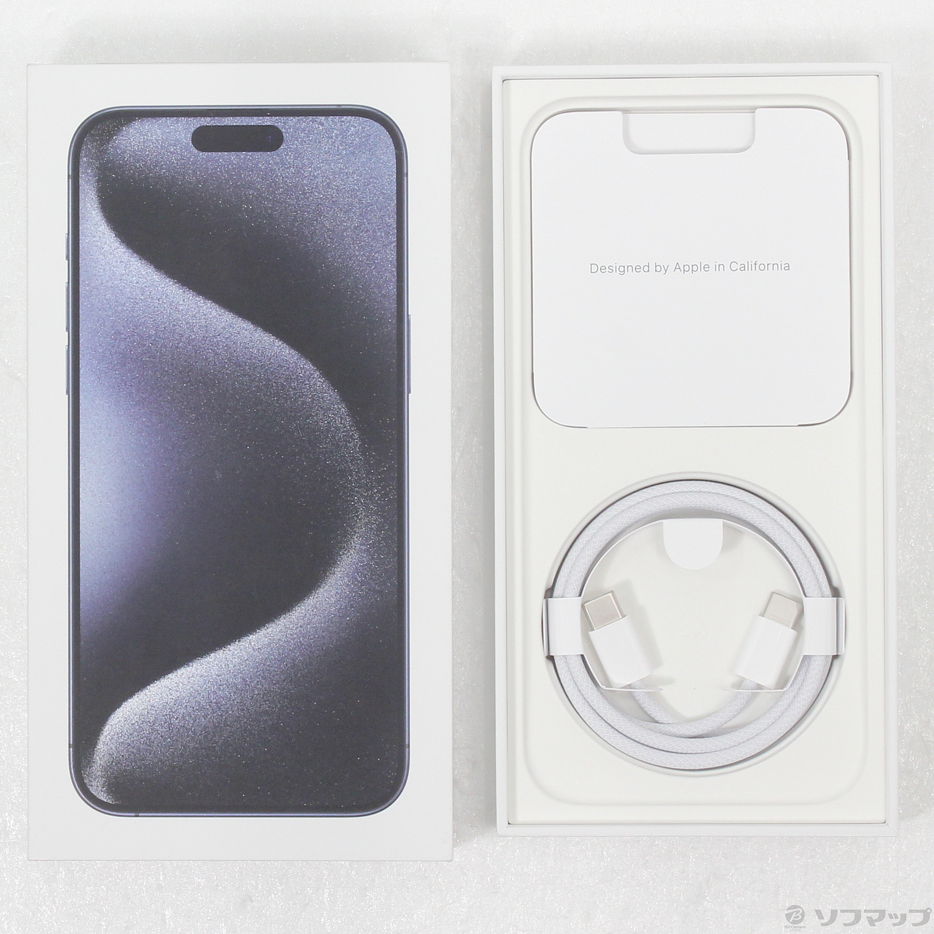 中古】iPhone15 Pro Max 256GB ブルーチタニウム MU6T3J／A SIMフリー