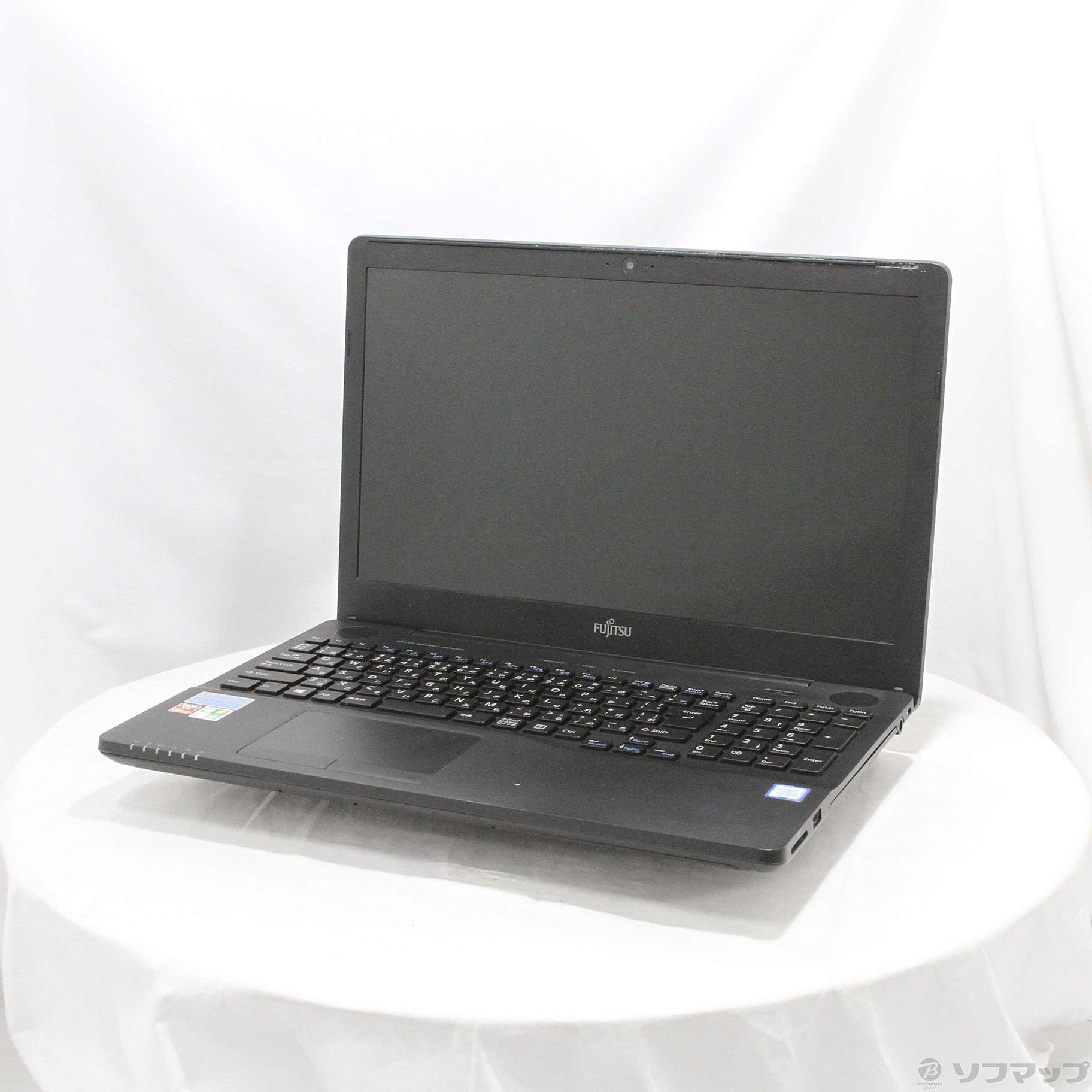 中古】格安安心パソコン LIFEBOOK AH45／B2 FMVA45B2B シャイニーブラック 〔Windows 10〕 ［Core-i3-7100U  (2.4GHz)／4GB／HDD1TB／15.6インチワイド］ [2133053694211] - リコレ！|ビックカメラグループ  ソフマップの中古通販サイト