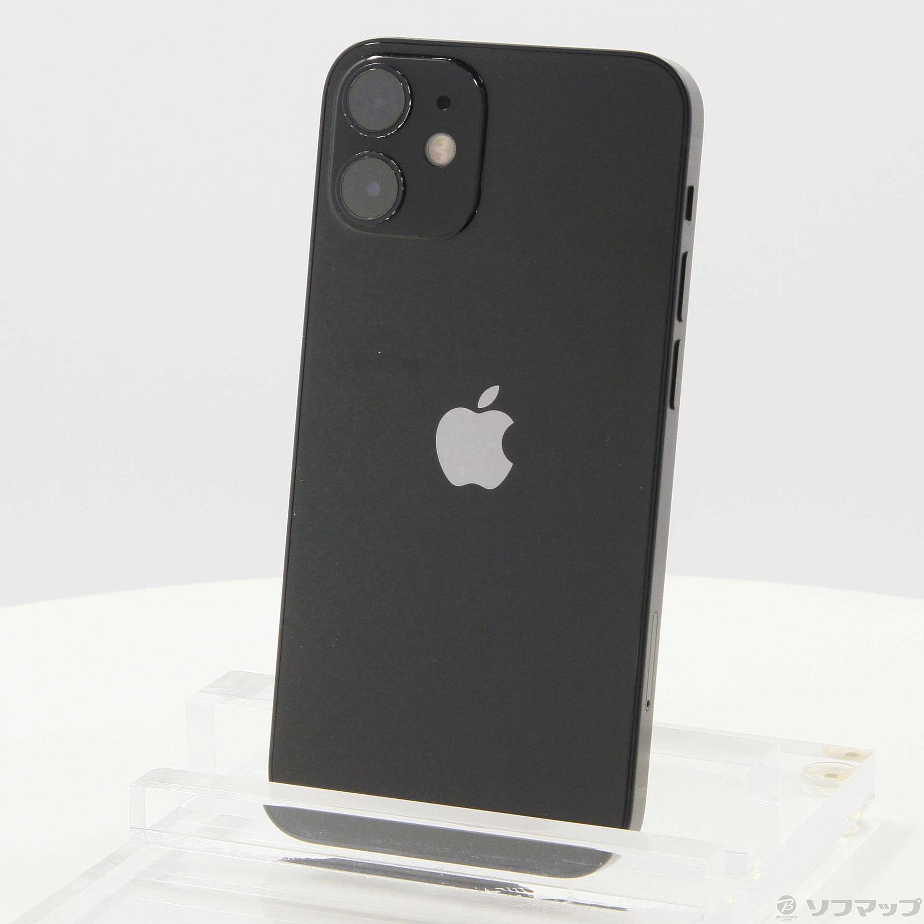 (中古)Apple iPhone12 mini 128GB ブラック MGDJ3J/A SIMフリー(258-ud)