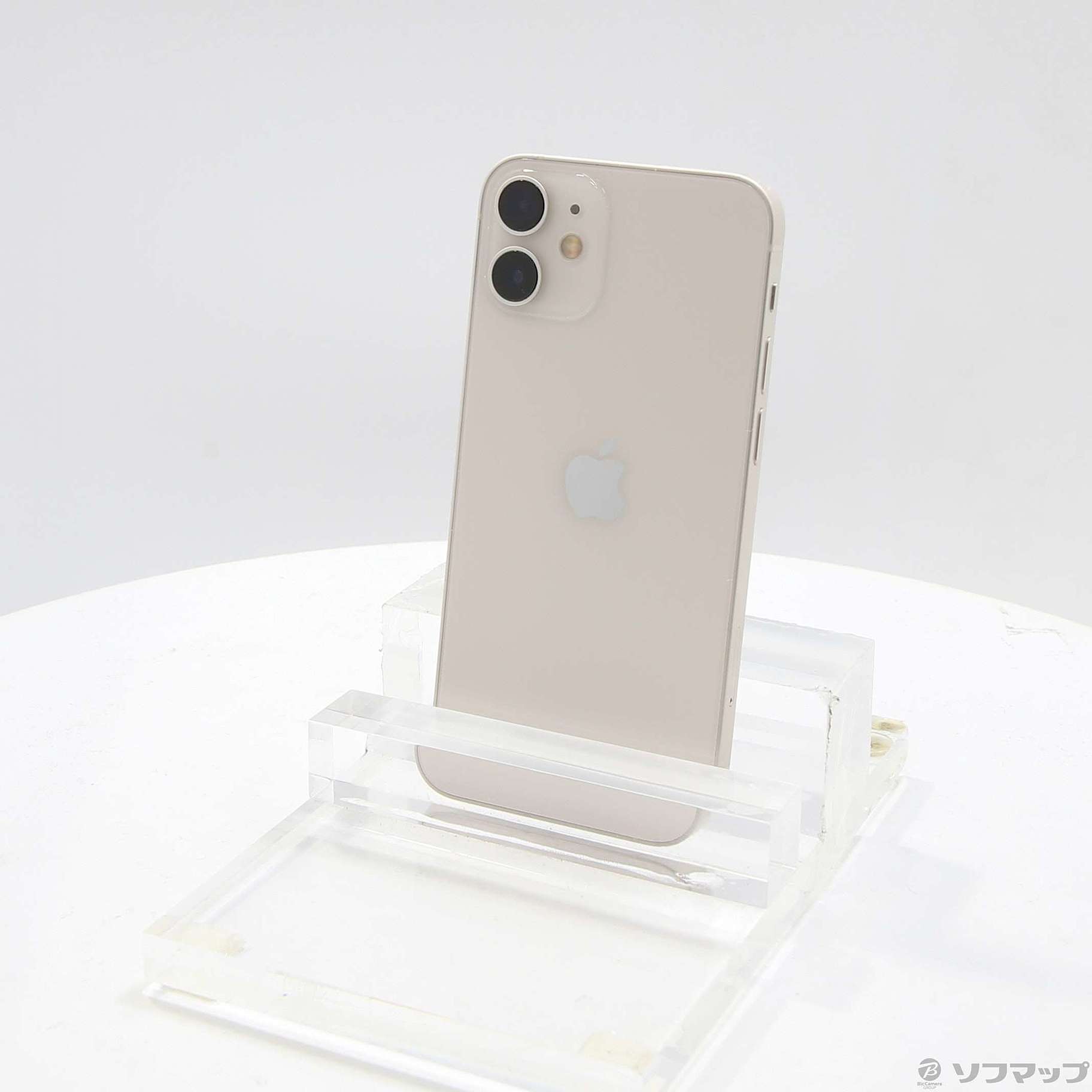 中古】iPhone12 mini 128GB ホワイト MGDM3J／A SIMフリー 