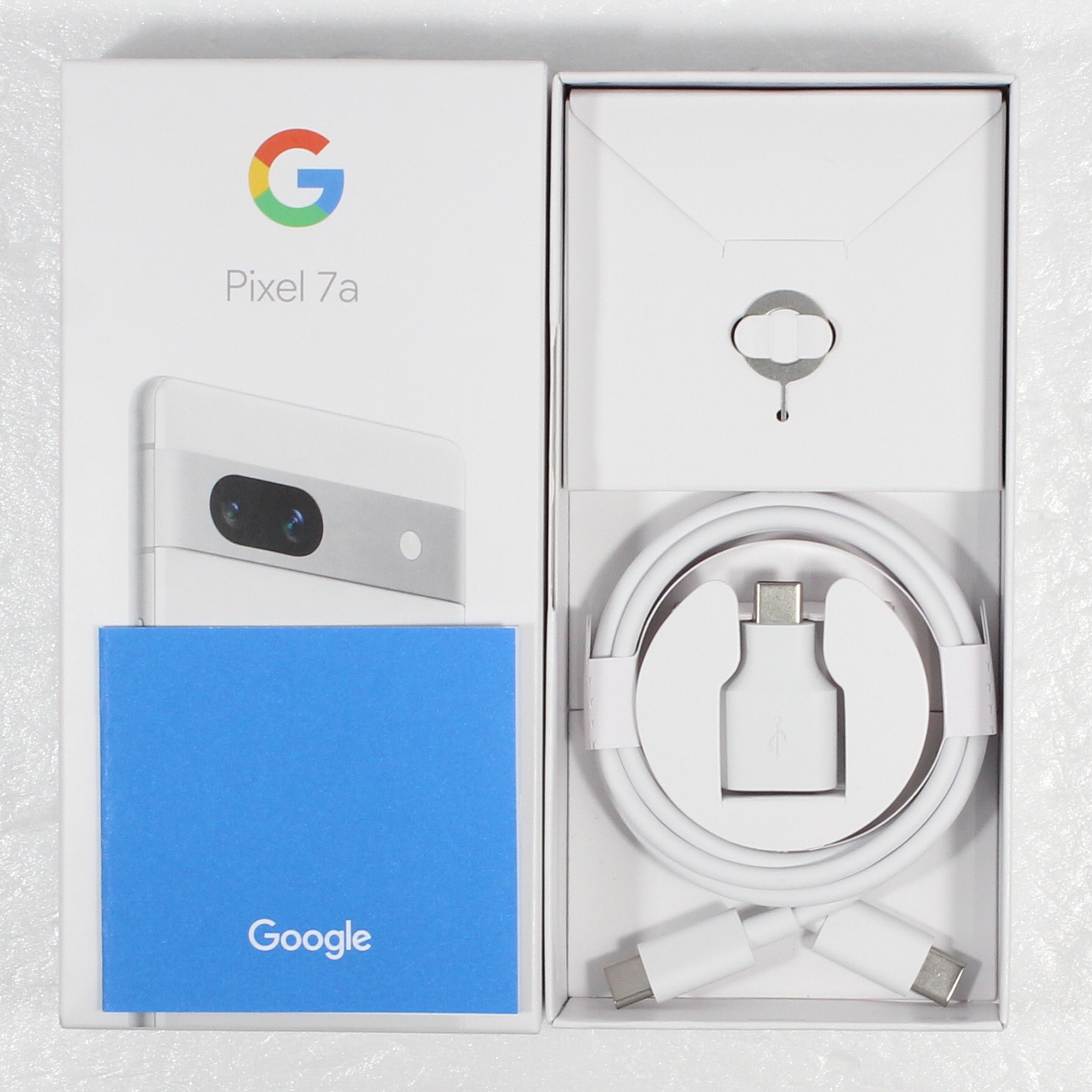 中古】Google Pixel 7a 128GB スノー GA04274-JP SIMフリー