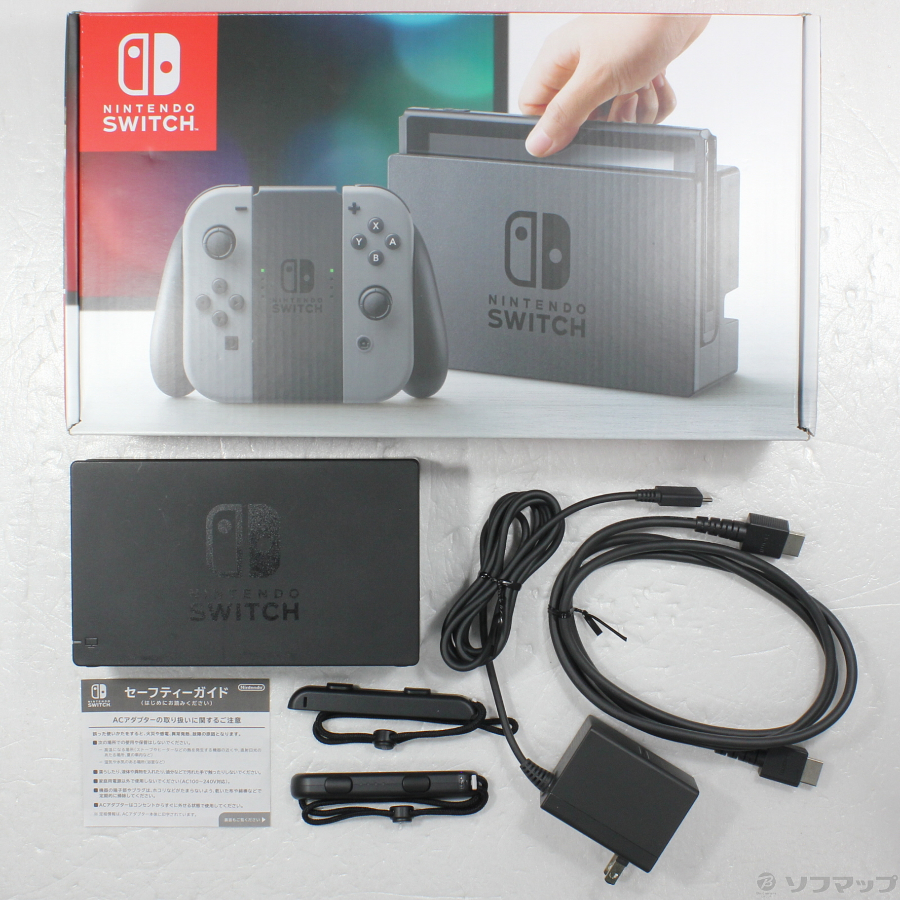 中古】セール対象品 Nintendo Switch Joy-Con (L) ／ (R) グレー ...