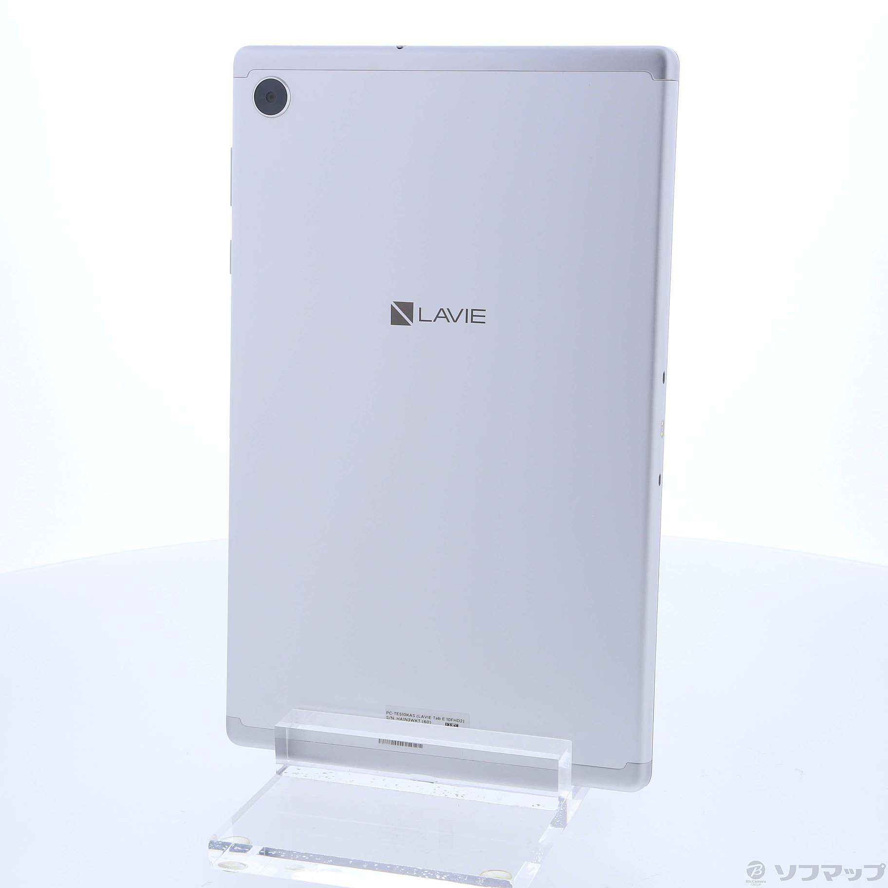 中古】LaVie Tab E TE510／KAS 32GB シルバー PC-TE510KAS Wi-Fi