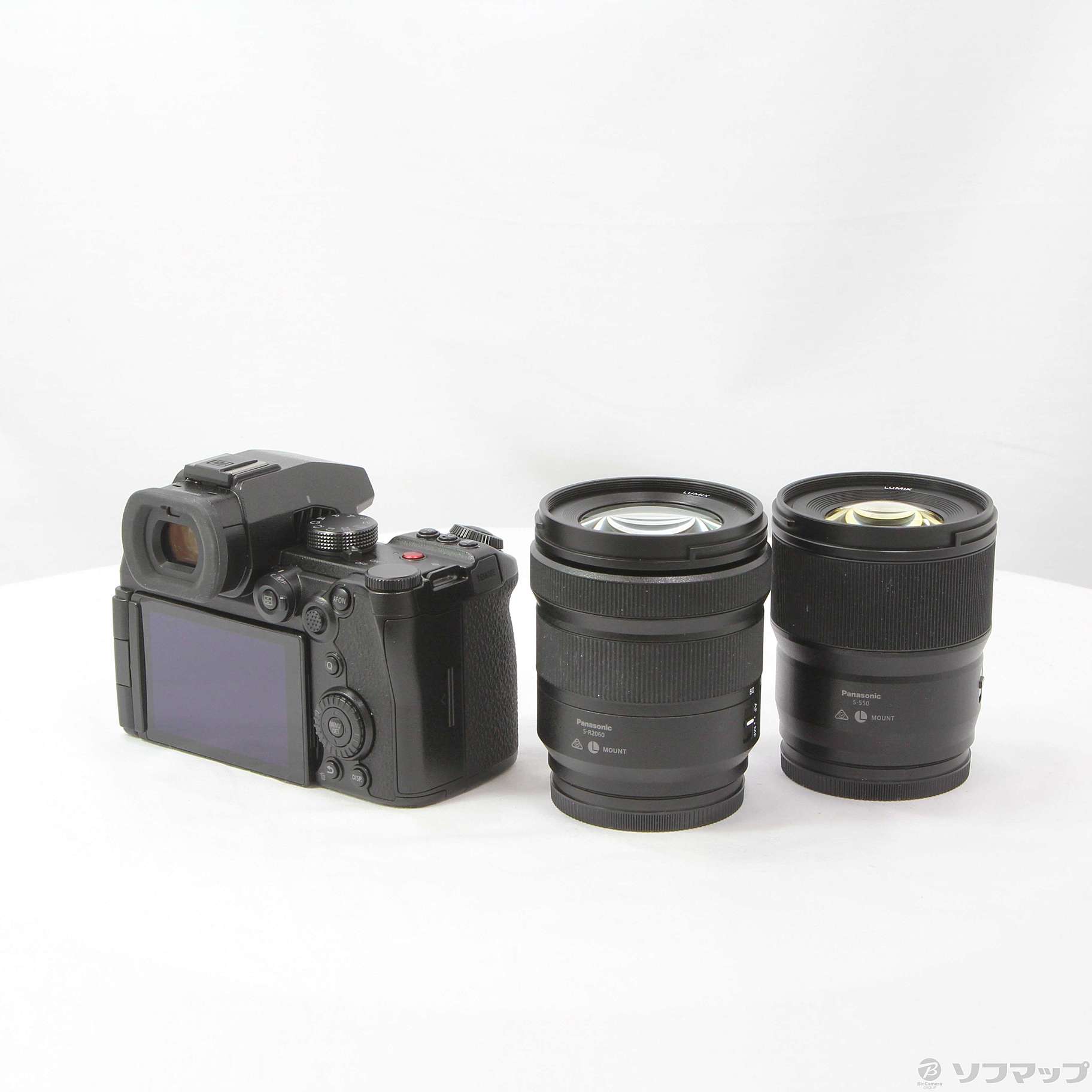 中古】LUMIX S5IIX ダブルレンズキット DC-S5M2XW [2133053720033