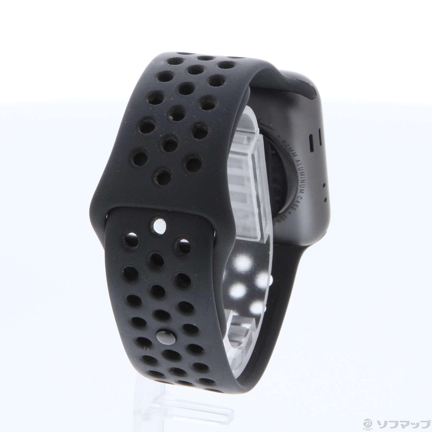 中古】Apple Watch Series 3 Nike+ GPS 42mm スペースグレイ 