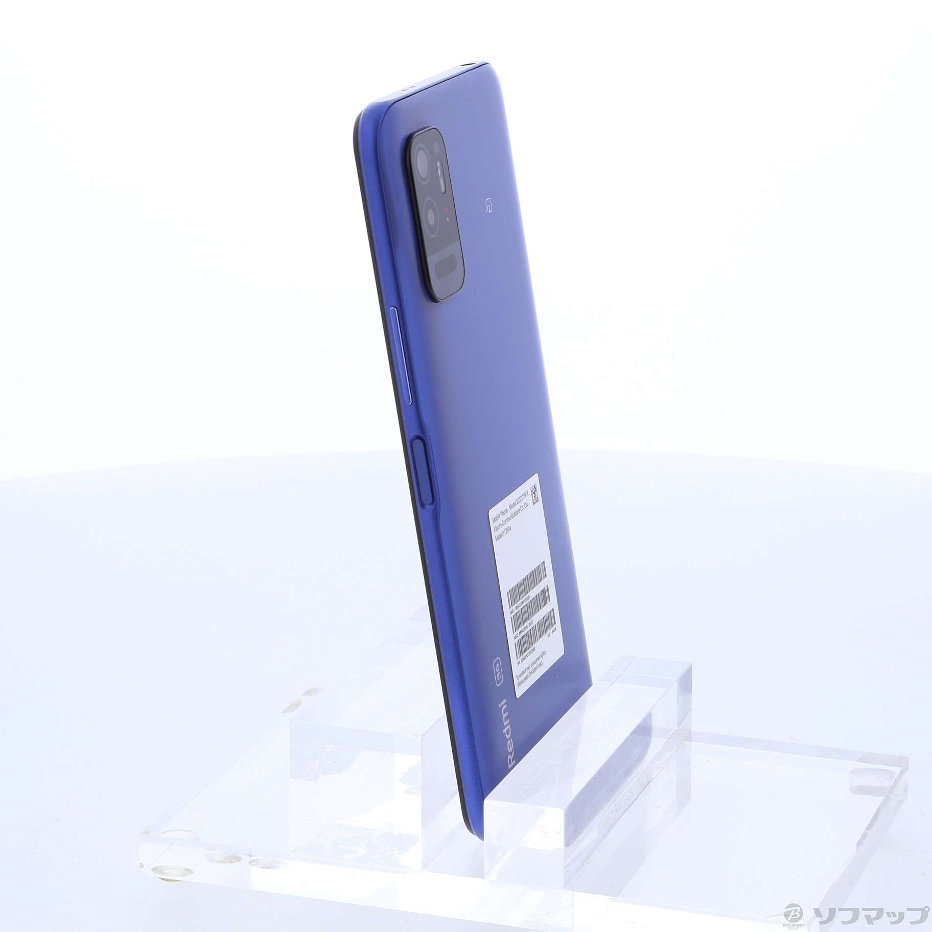 中古】Redmi Note 10T 64GB ナイトタイムブルー 22021119KR SIMフリー 