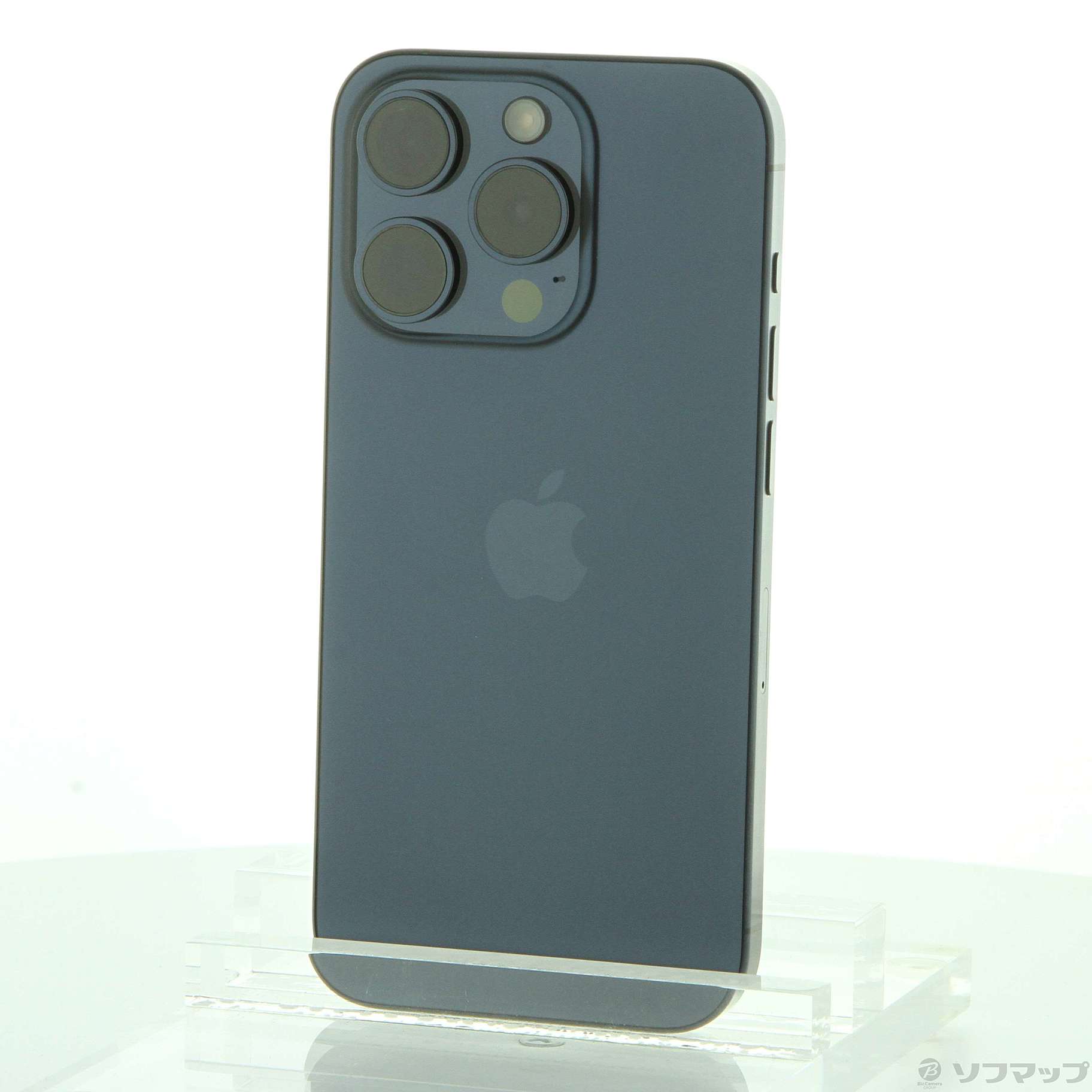 中古】iPhone15 Pro 128GB ブルーチタニウム MTUA3J／A SIM