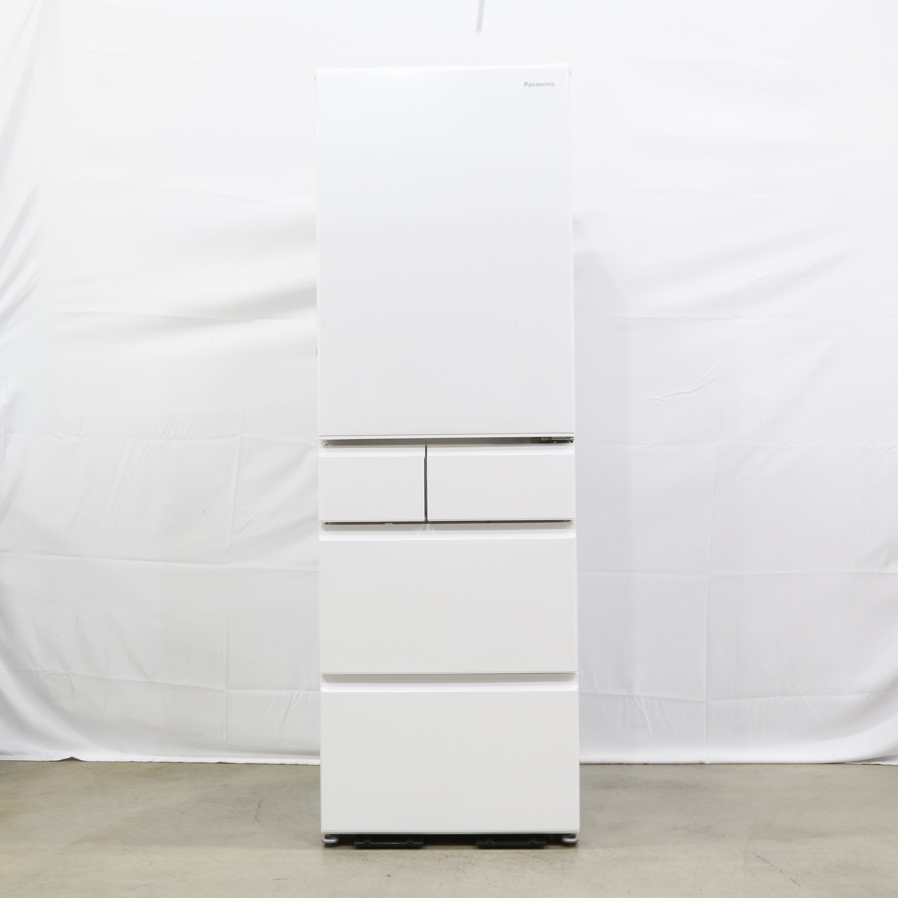 中古】〔展示品〕 冷蔵庫 EXタイプ ハーモニーホワイト NR-E419EX-W