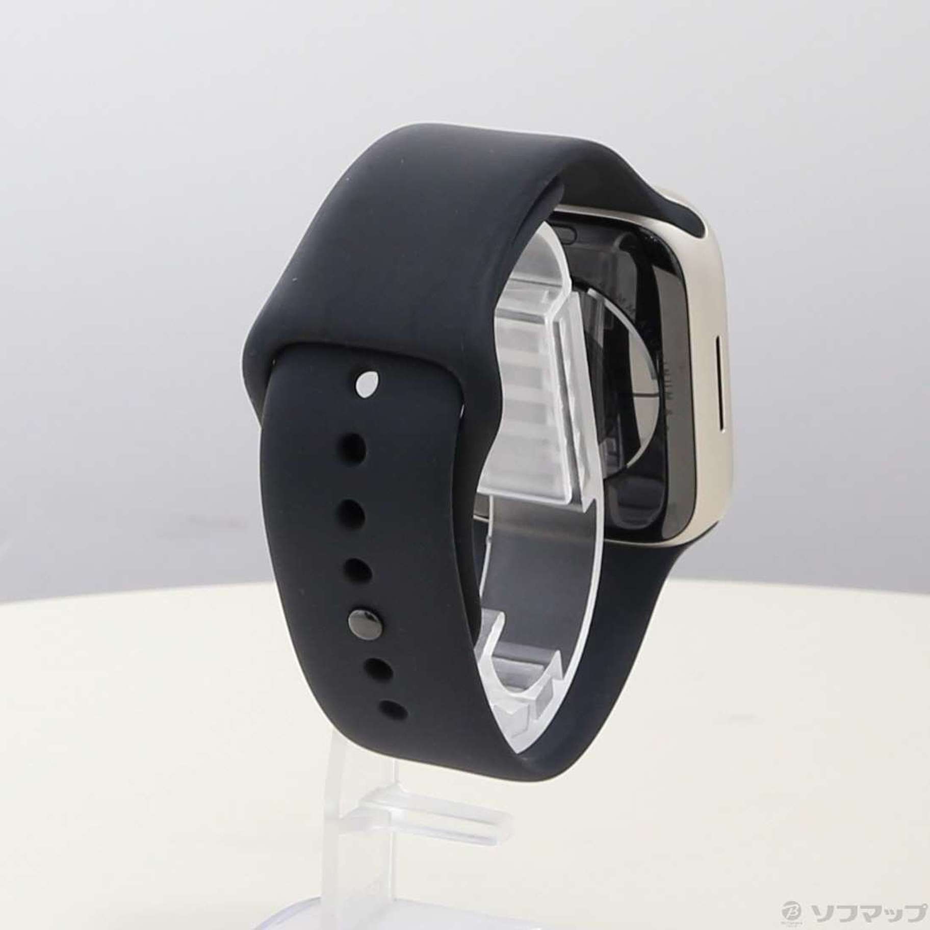 中古】Apple Watch Series 7 GPS 45mm スターライトアルミニウムケース ブラックスポーツバンド  [2133053754700] - リコレ！|ビックカメラグループ ソフマップの中古通販サイト