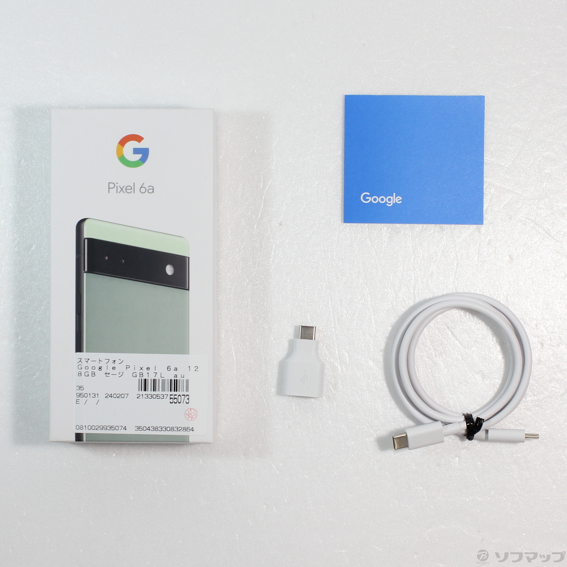 中古】Google Pixel 6a 128GB セージ GB17L auロック解除SIMフリー ...