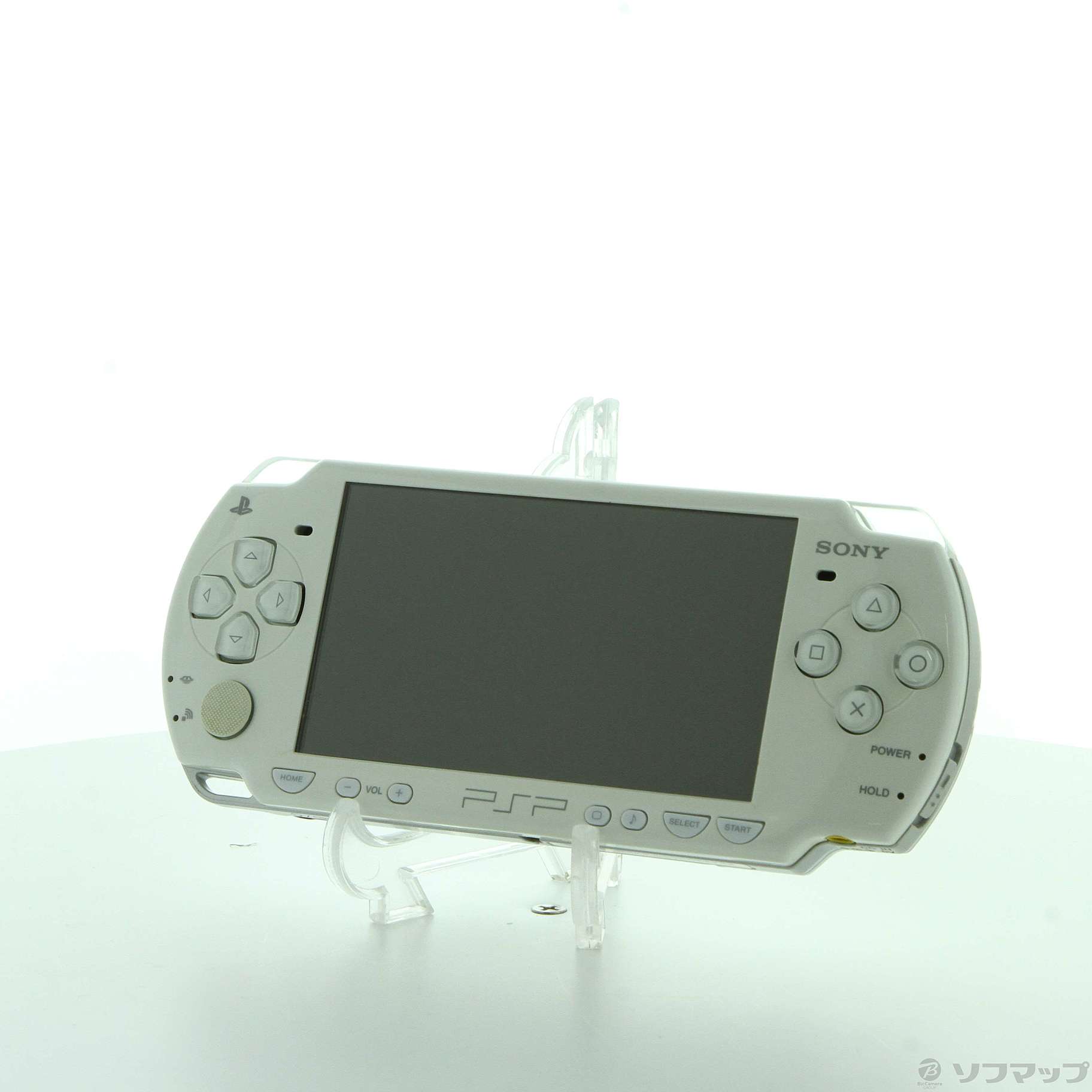 中古品〕 PSP本体セラミックホワイト(PSP-2000CW) PSP｜の通販はアキバ 