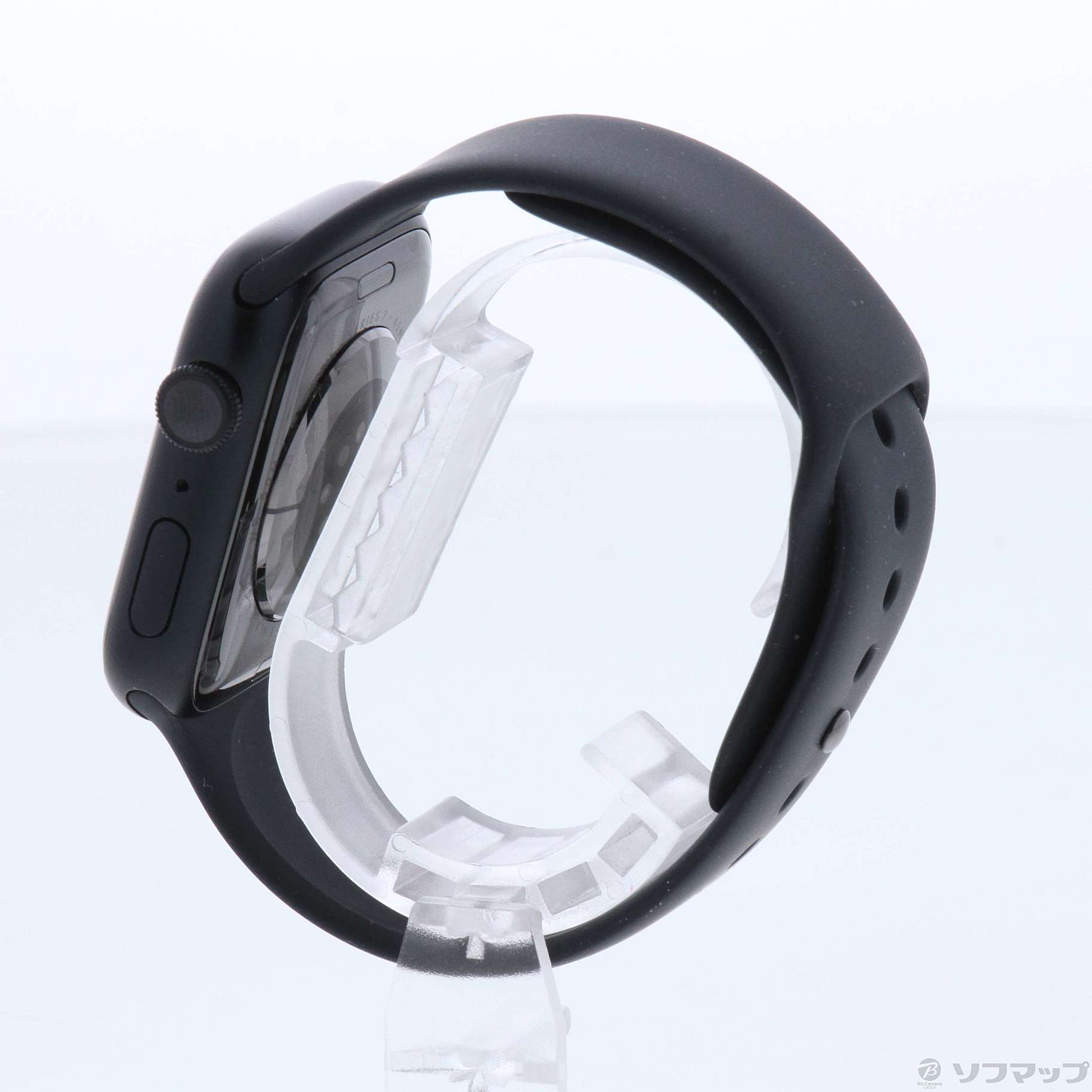 Apple アップル Apple Watch Series 7 GPSモデル 45mm MKN53J/A ミッドナイトスポーツバンド - スマート ウォッチ、ウェアラブル端末