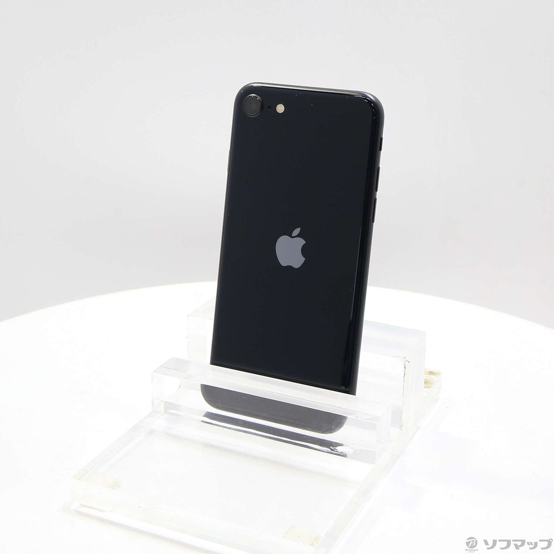 中古】iPhone SE 第3世代 128GB ミッドナイト MMYF3J／A SIMフリー