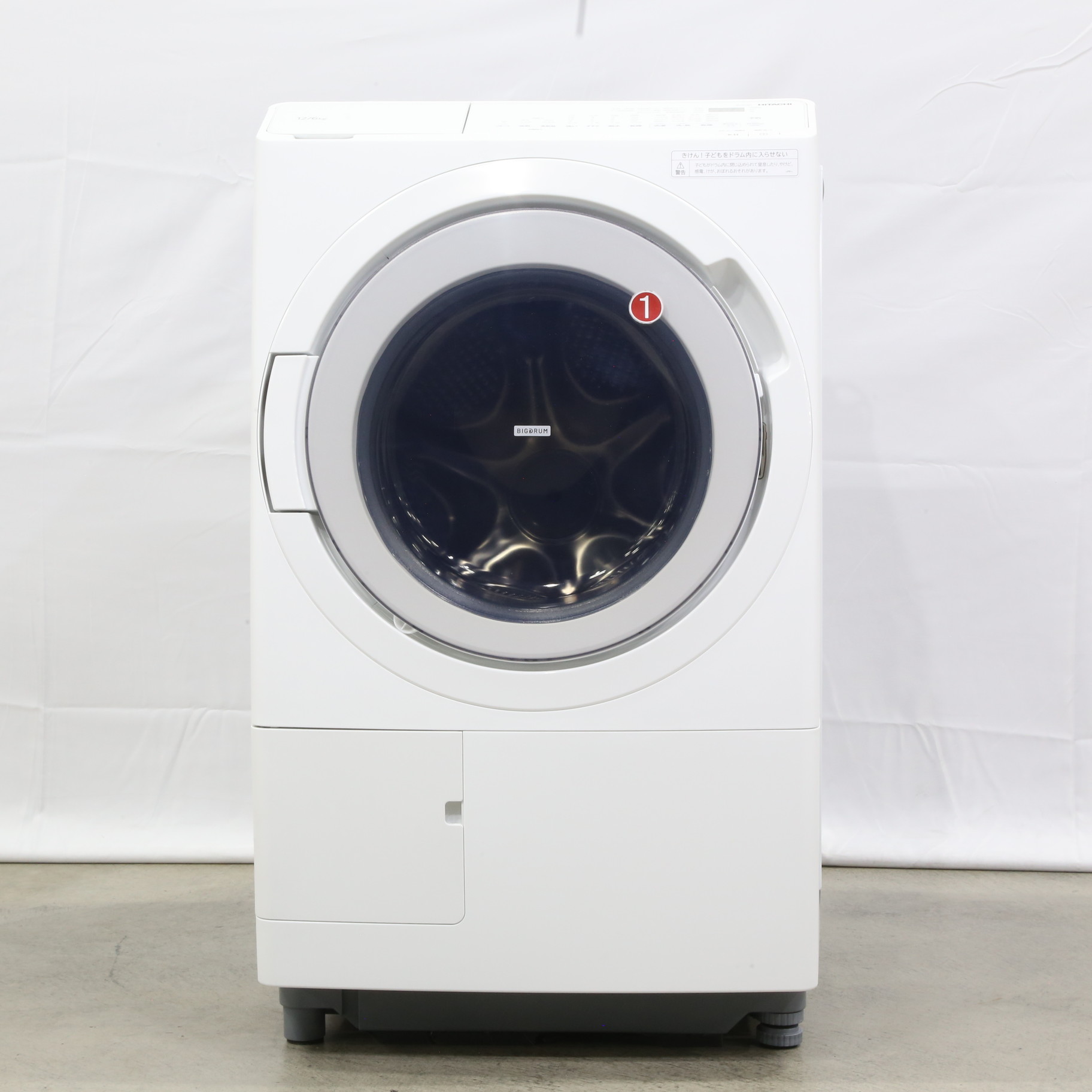 中古】〔中古品〕 ドラム式洗濯機 ビッグドラム ホワイト BD-SV120JL-W 中古】〔中古品〕 ドラム式洗濯機 ビッグドラム ホワイト BD-SV120JL-W