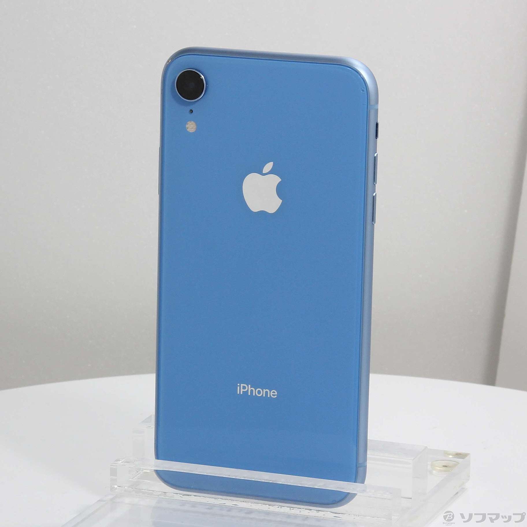 中古】iPhoneXR 64GB ブルー MT0E2J／A SIMフリー [2133053766321