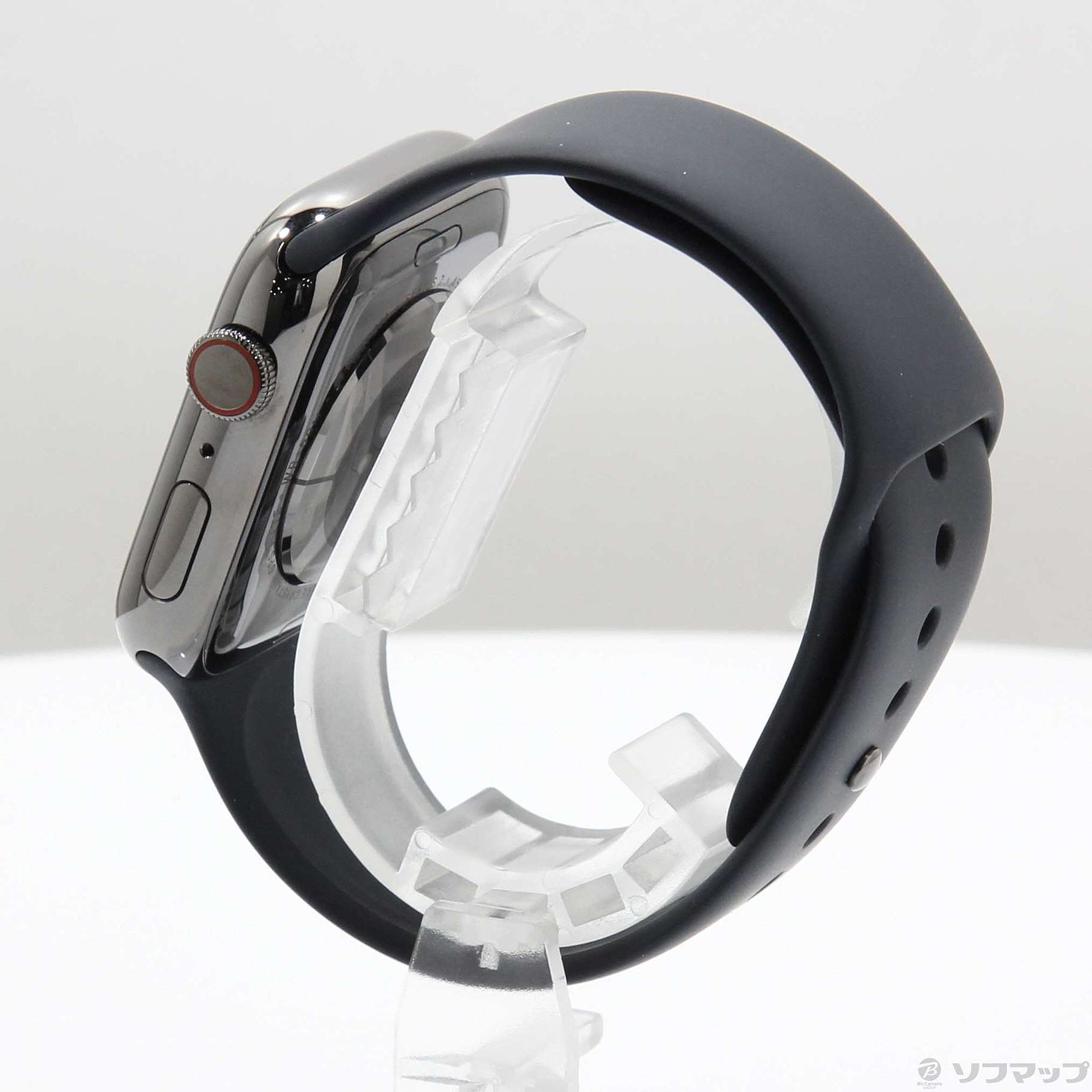 中古】Apple でっかく Apple Watch Series7 45mm Cellular ミッドナイトアルミ/スポーツバンド ミッドナイト 【川崎】保証期間