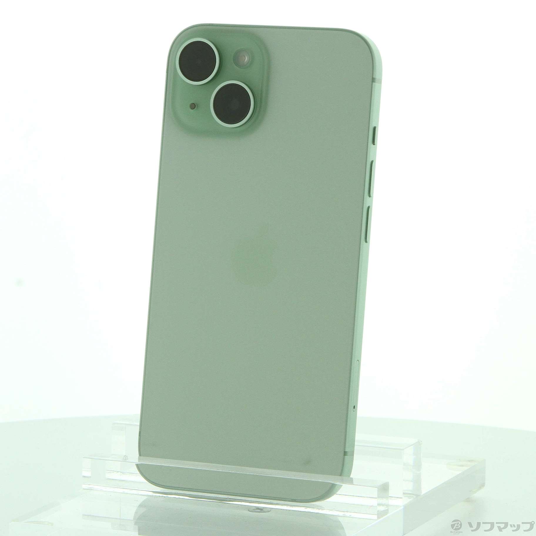 中古】iPhone15 128GB グリーン MTMM3J／A SIMフリー