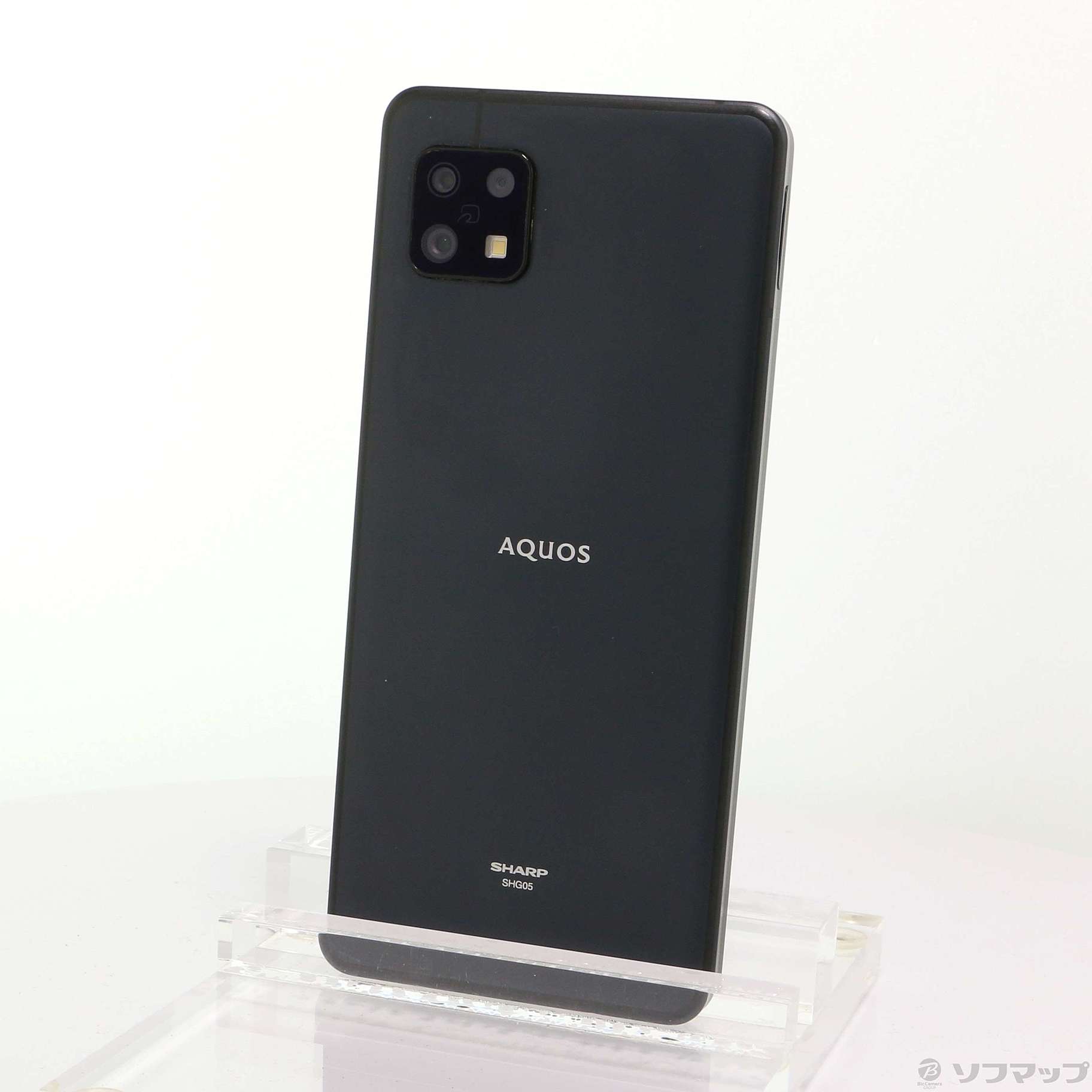 【SIMフリー】 AQUOS sense6 au SHG05 ブラック 訳あり AQUOS sense6 SHG05 au版 SIMフリー済 ブラック