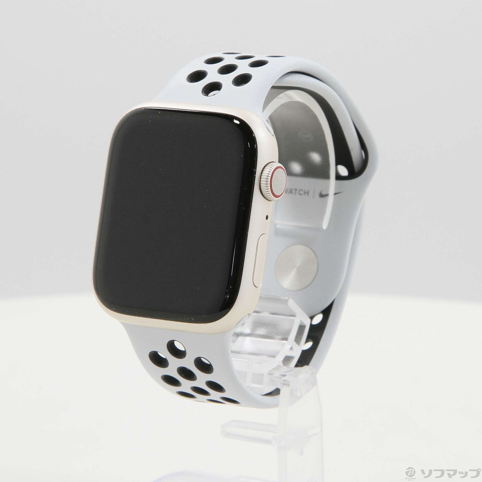 中古】Apple Watch Series 7 Nike GPS + Cellular 45mm スターライト ...