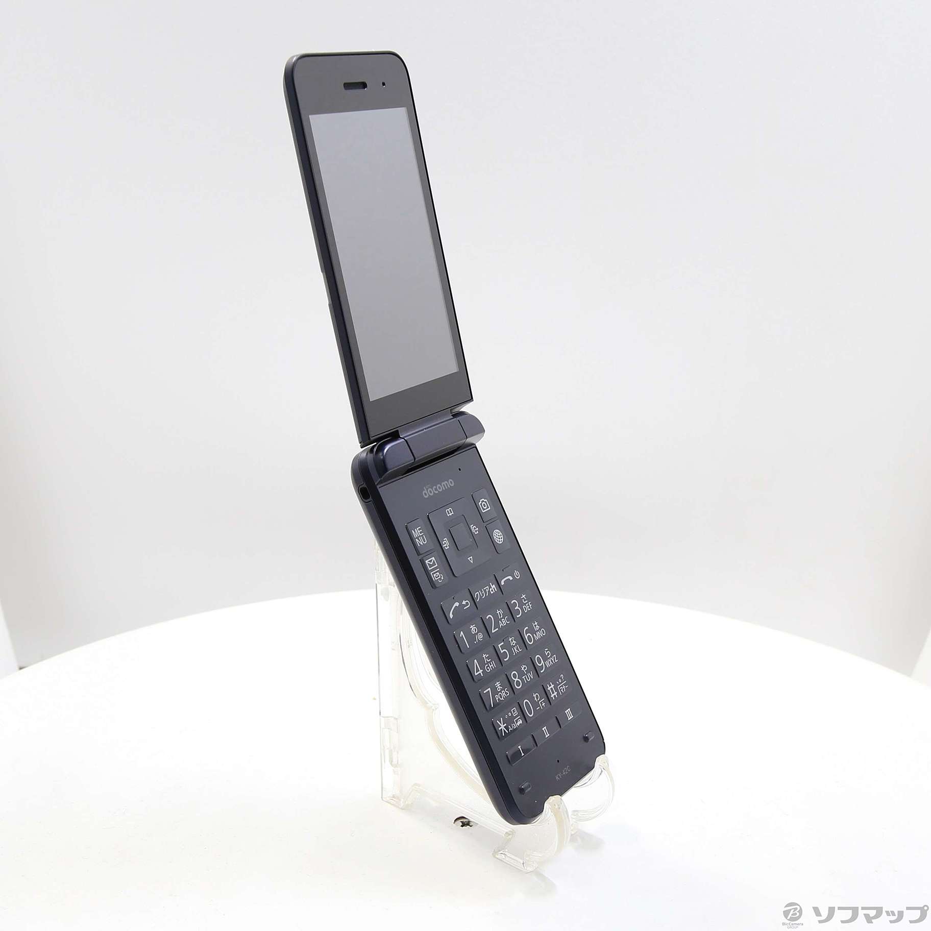 中古】DIGNO ケータイ KY-42C ブラック docomoロック解除SIMフリー 