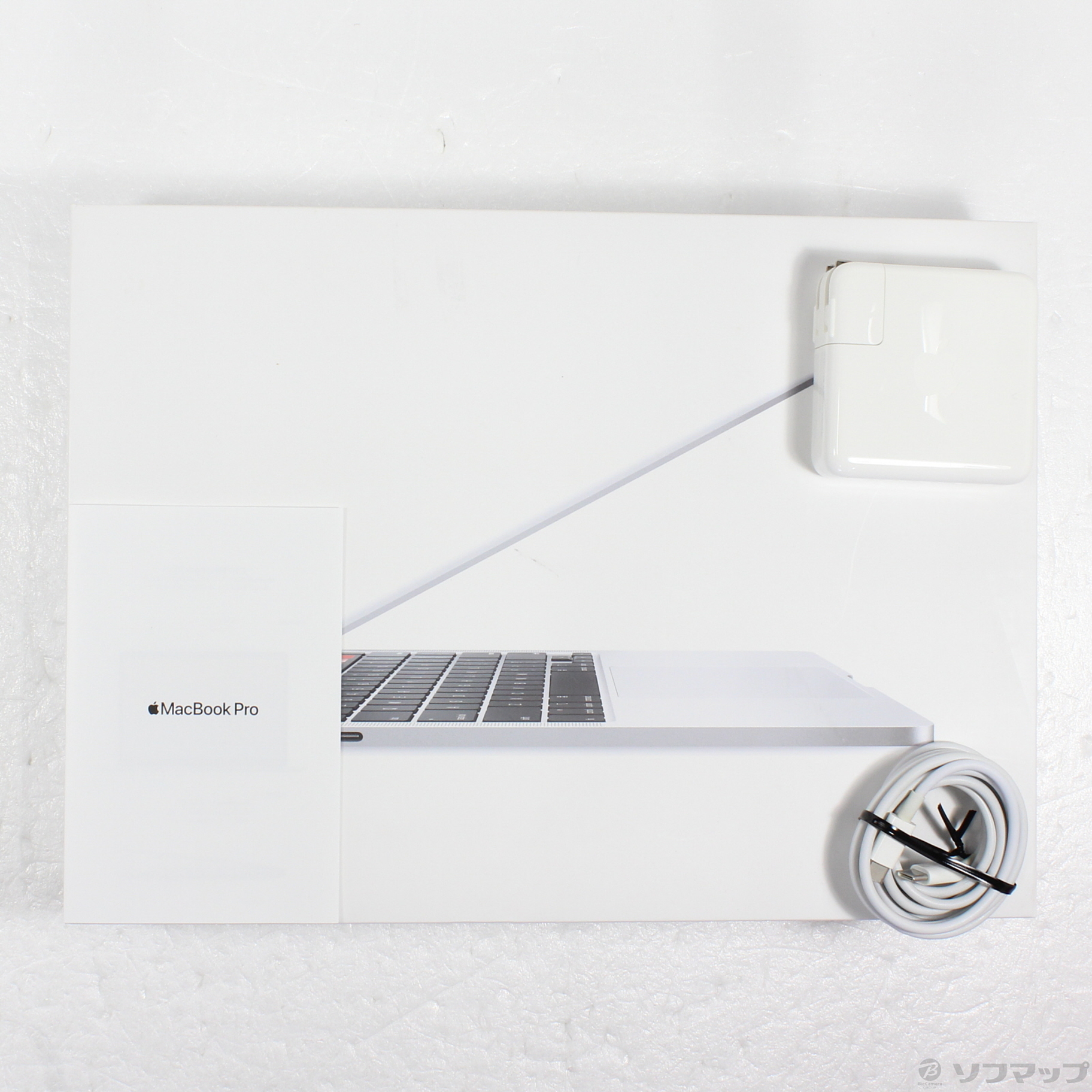 〔中古品〕 MacBook Pro 13.3-inch Mid 2020 MXK62J／A Core_i5 1.4GHz 8GB SSD256GB  シルバー 〔10.15 Catalina〕
