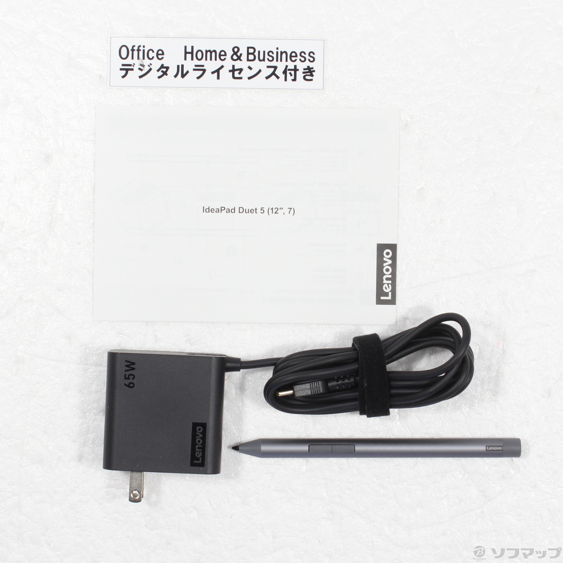 中古】〔展示品〕 IdeaPad Duet 570i 82TQ000HJP ストームグレー