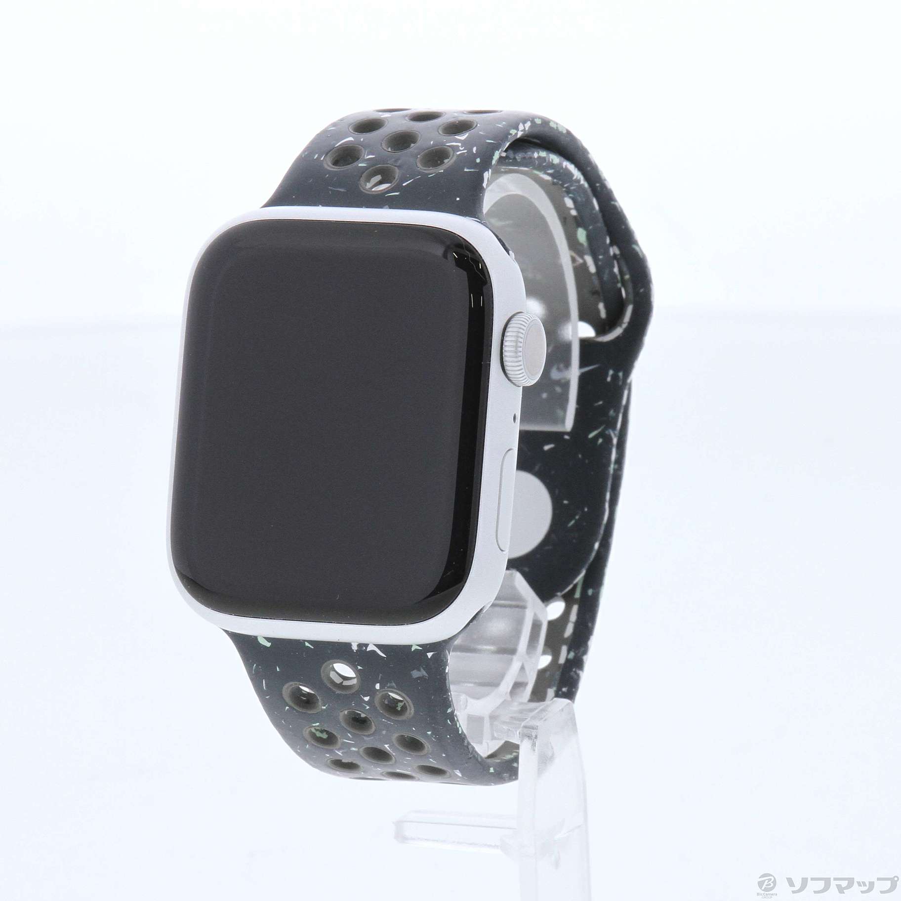Apple Watch Series 9 GPS 45mm シルバーアルミニウムケース ミッドナイトスカイNikeスポーツバンド