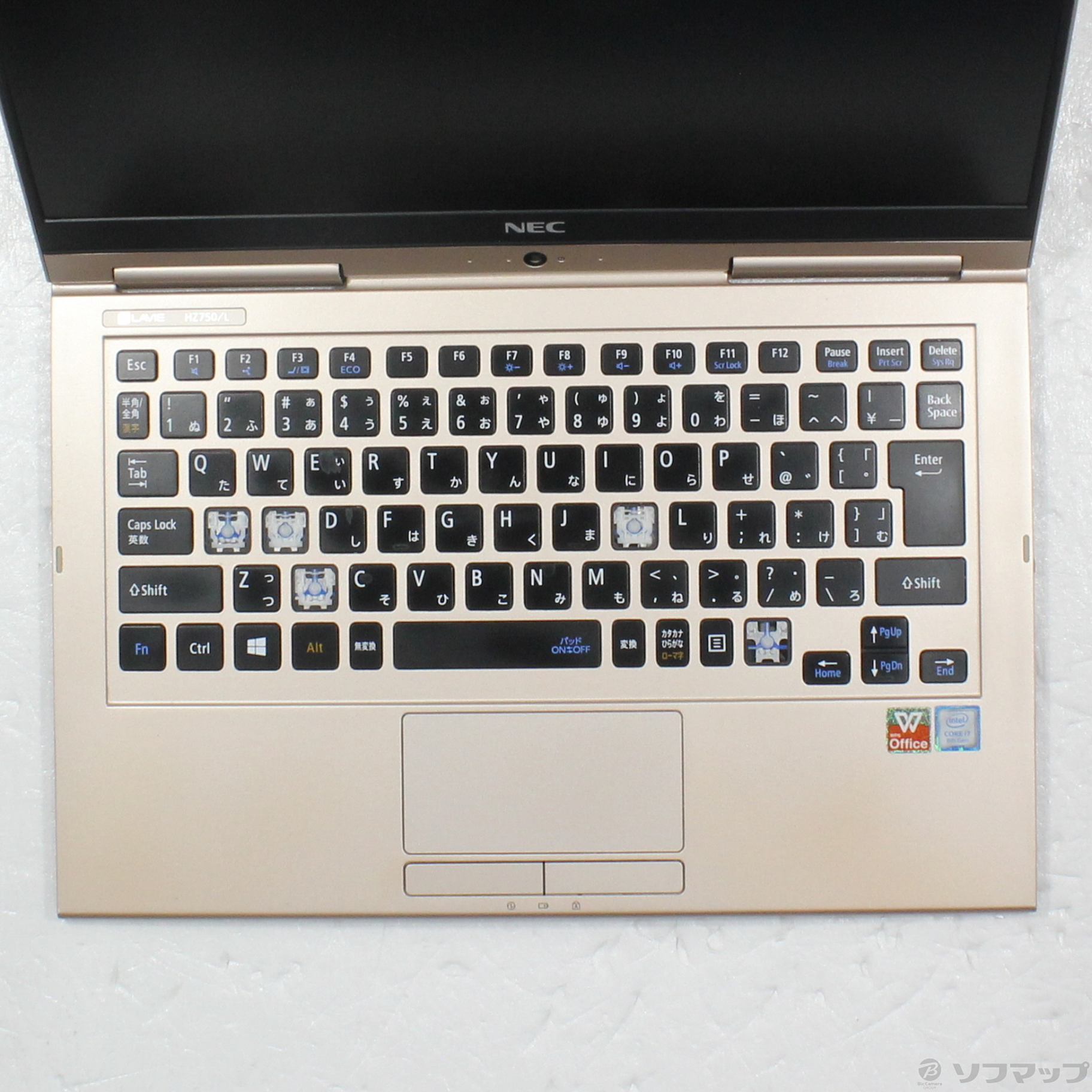 中古】セール対象品 LaVie Hybrid ZERO HZ750／LAG PC-HZ750LAG フレア 