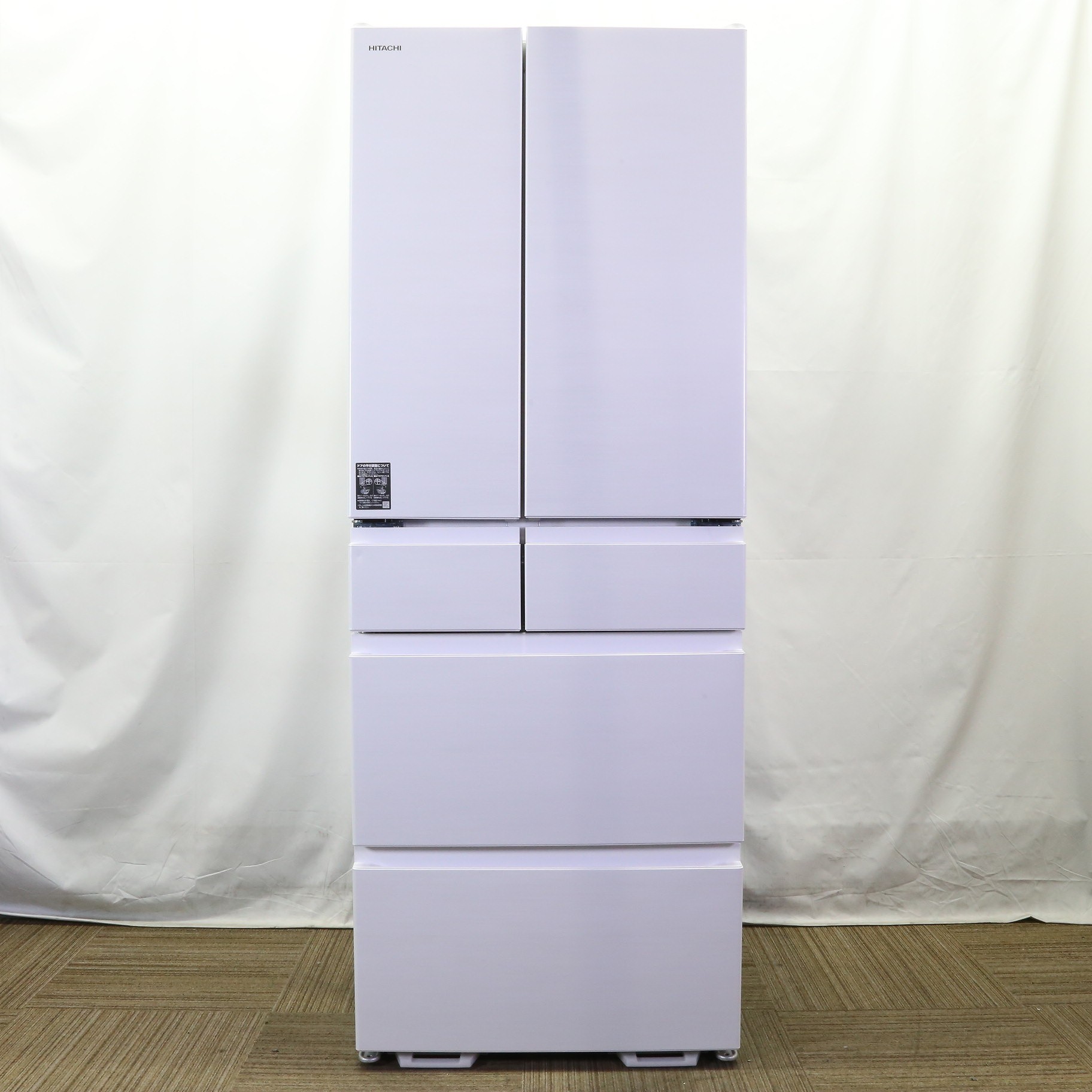 中古】〔展示品〕 冷蔵庫 HWCタイプ ピュアホワイト R-HWC62T-W