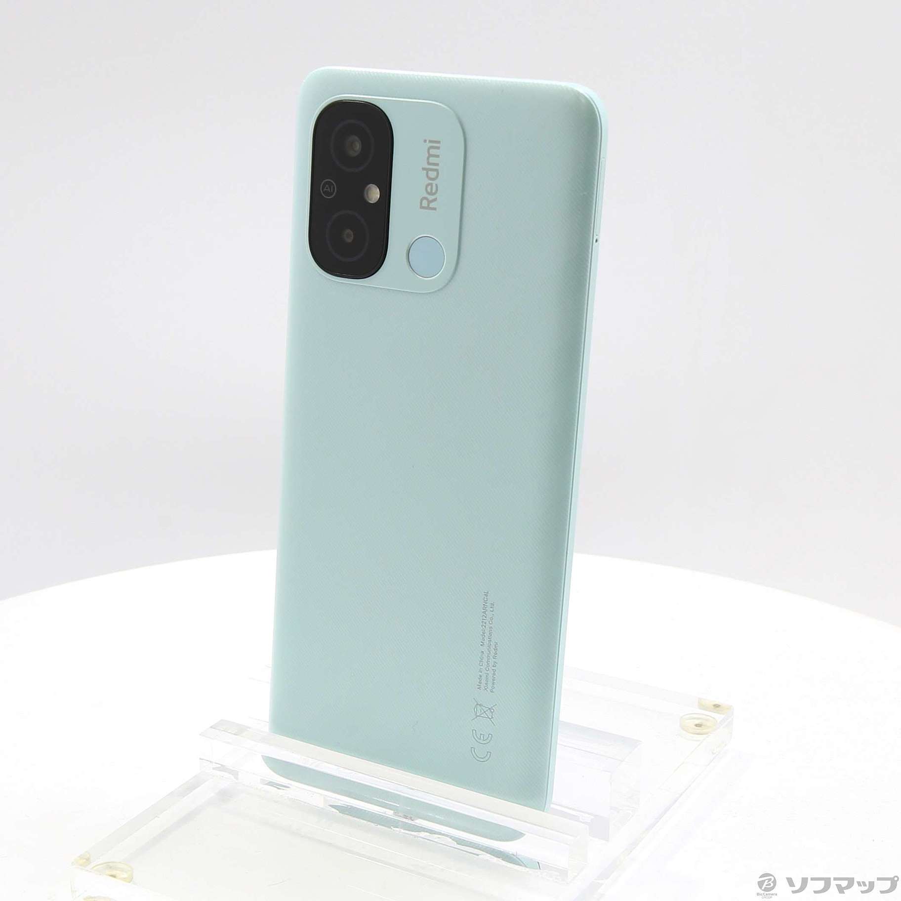 中古】Redmi 12C 64GB ミントグリーン REDMI-12C-GREEN SIMフリー