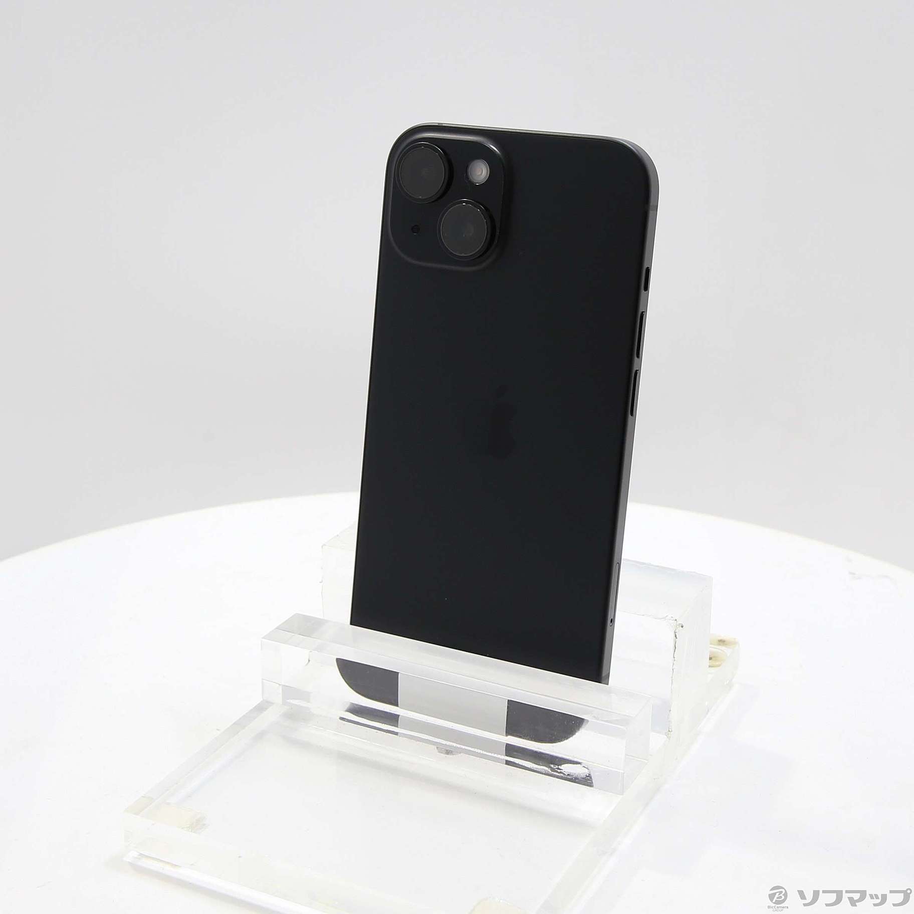 中古】iPhone15 128GB ブラック MTMH3J／A SIMフリー [2133053817337